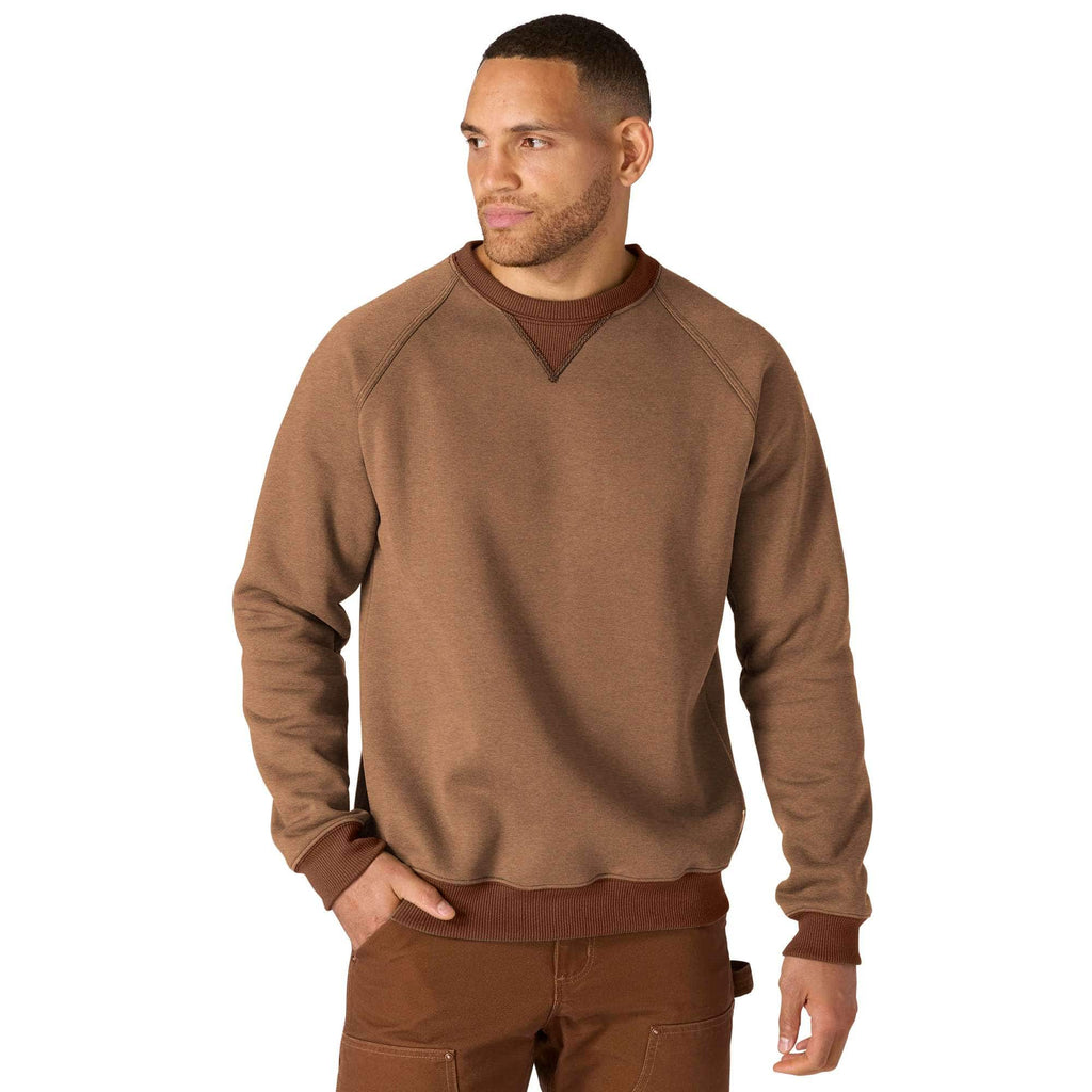 Men's crafted series heavyweight fleece crewneck sweatshirt 