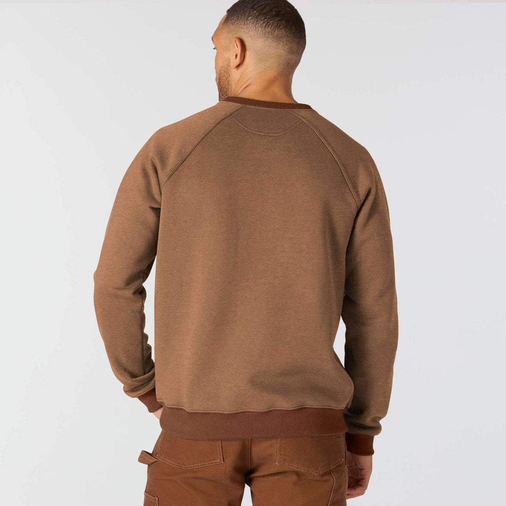 Men's crafted series heavyweight fleece crewneck sweatshirt 