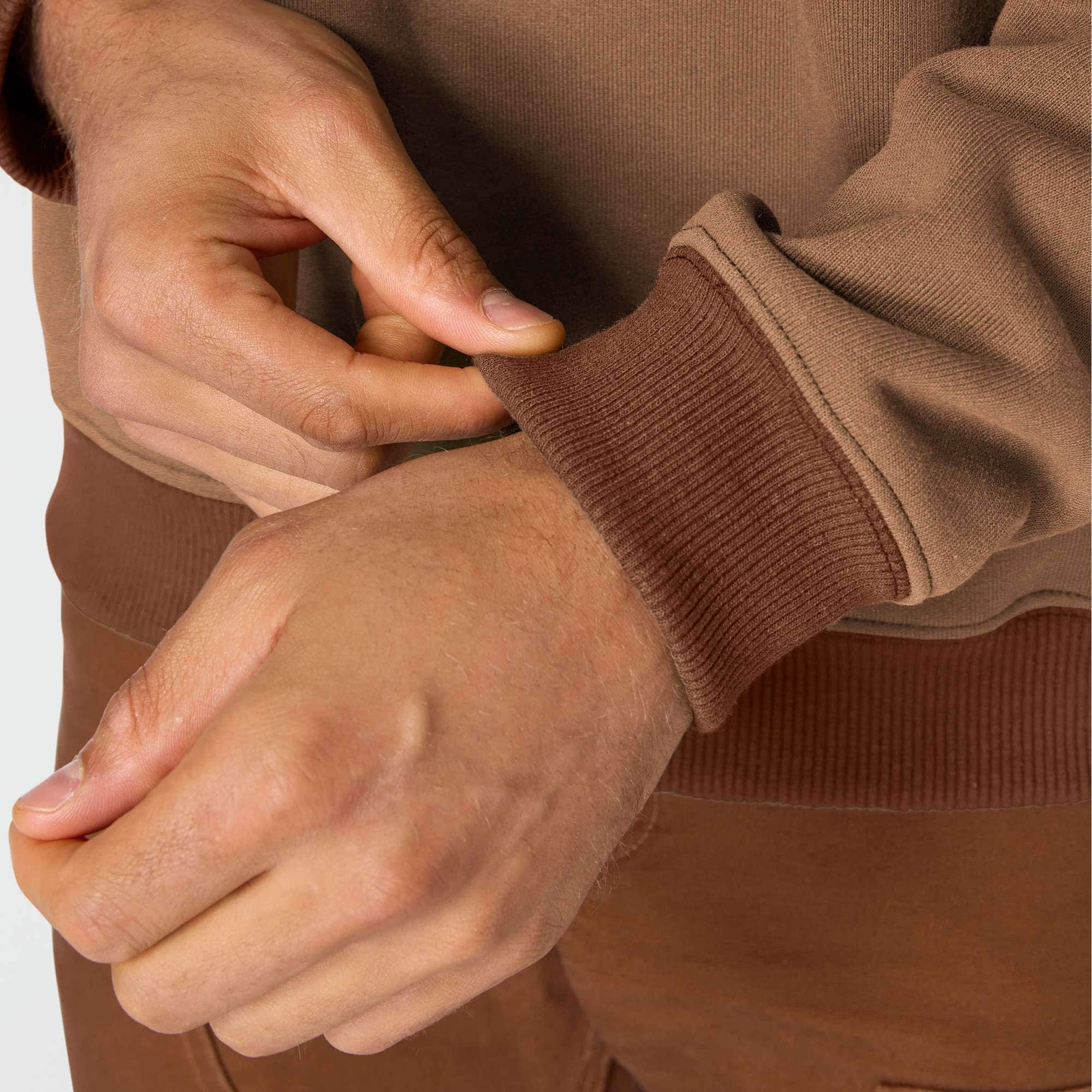 Men's crafted series heavyweight fleece crewneck sweatshirt 