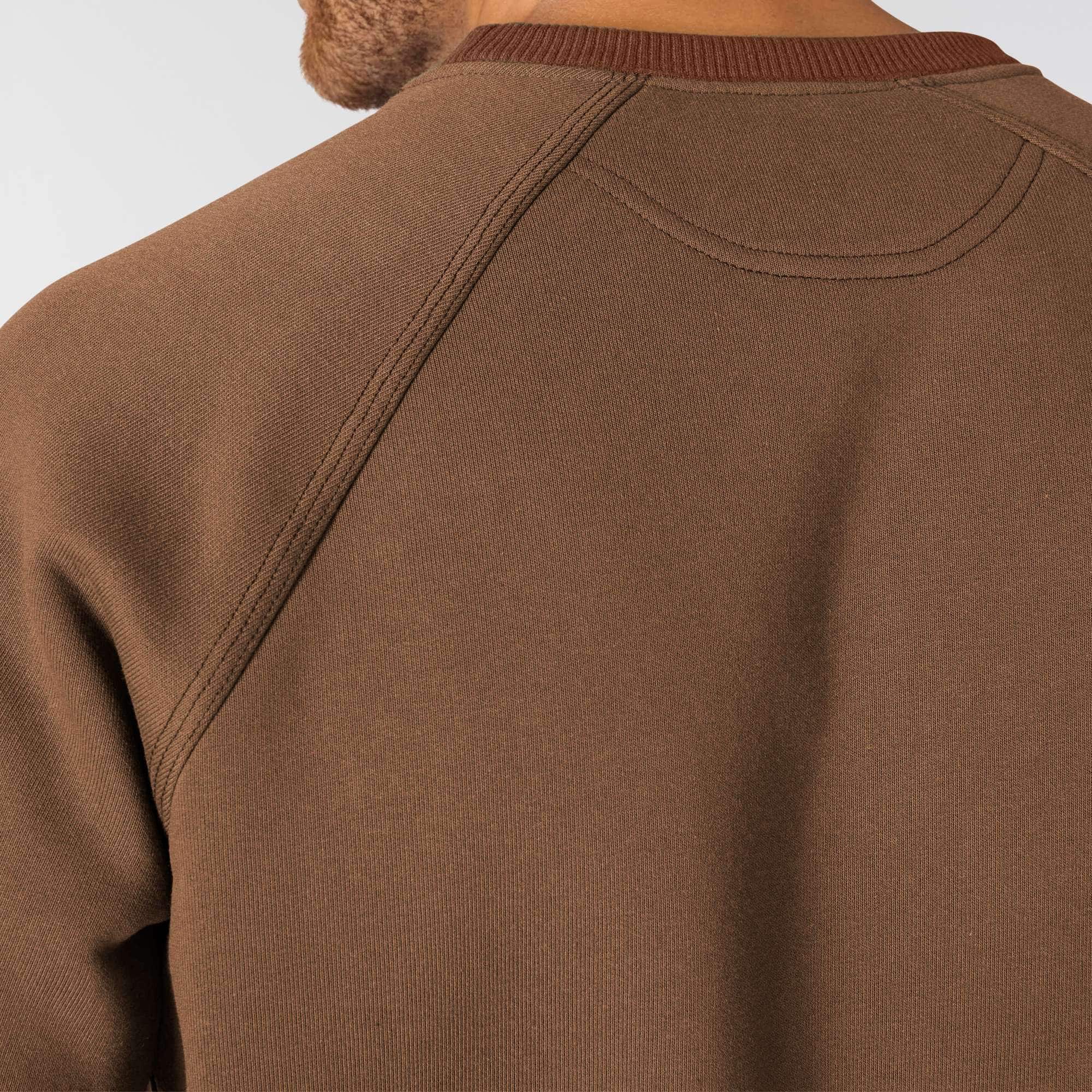 Men's crafted series heavyweight fleece crewneck sweatshirt 