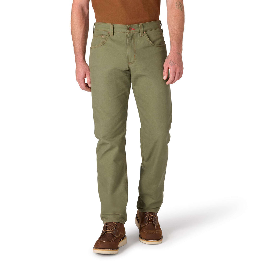Men's crafted series relaxed fit straight leg duck work pants