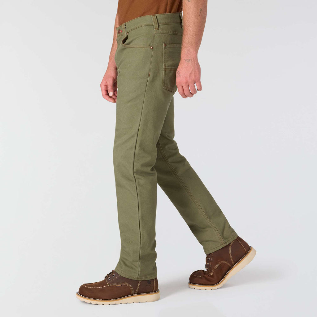 Men's crafted series relaxed fit straight leg duck work pants