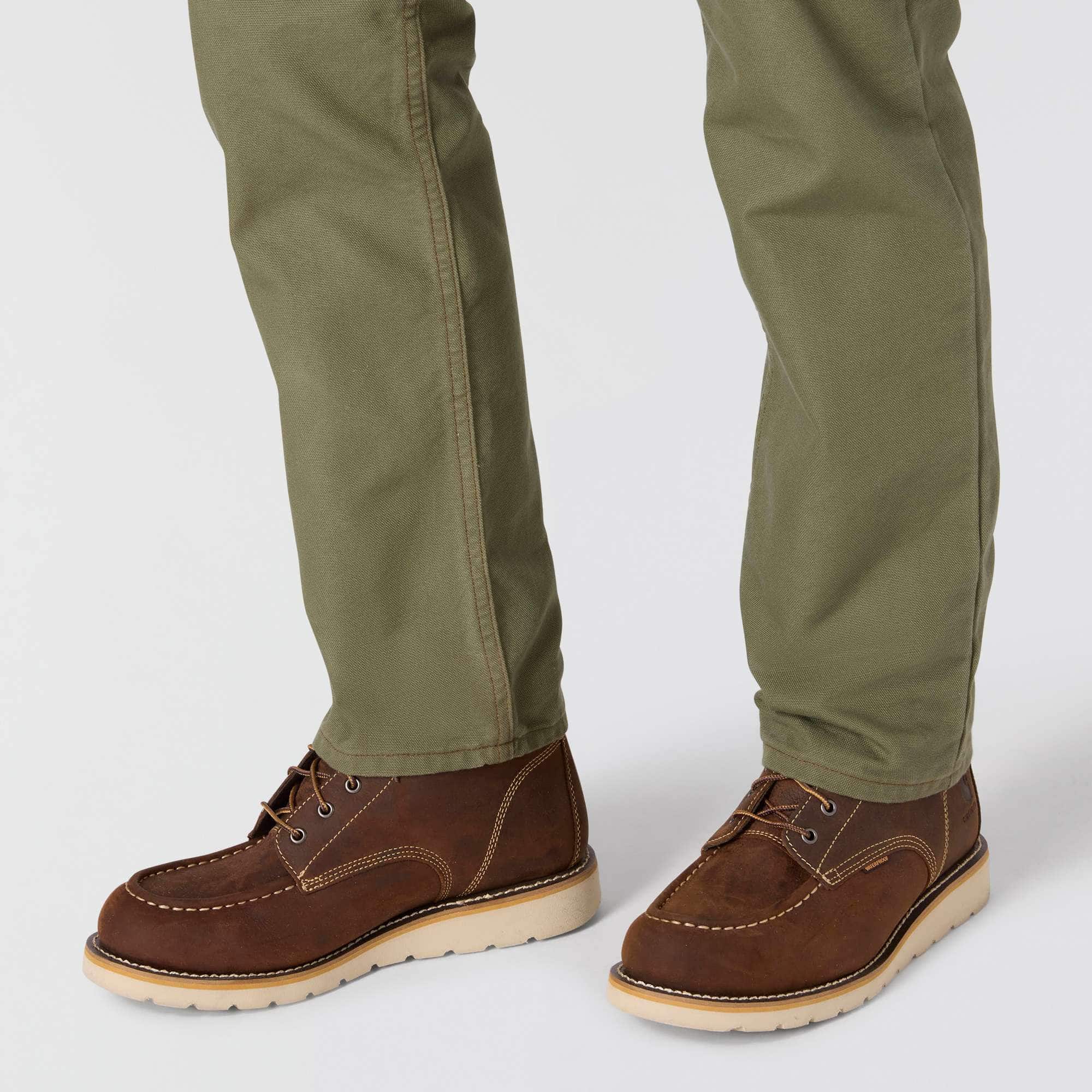 Men's crafted series relaxed fit straight leg duck work pants