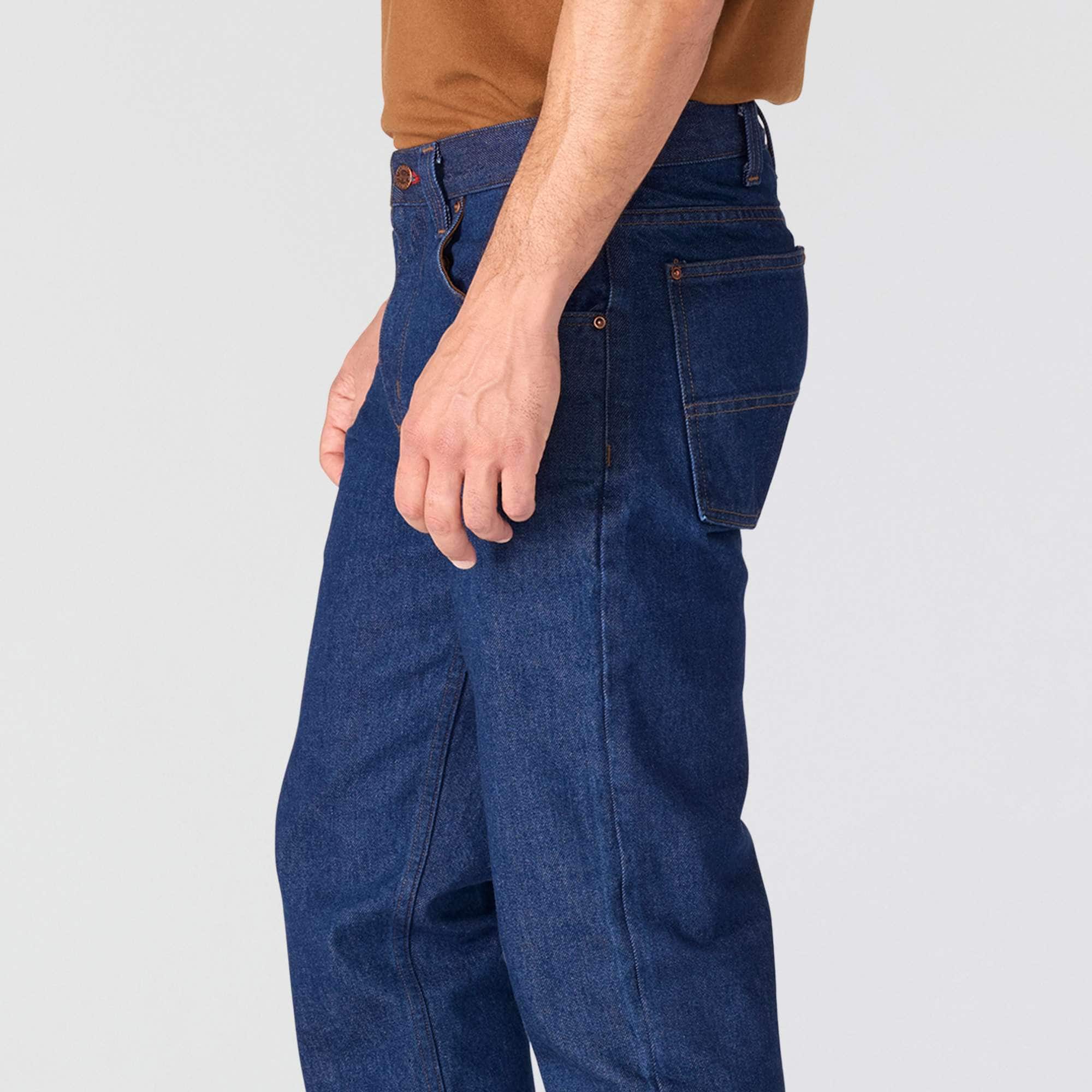 Men's crafted series relaxed fit straight leg work jeans
