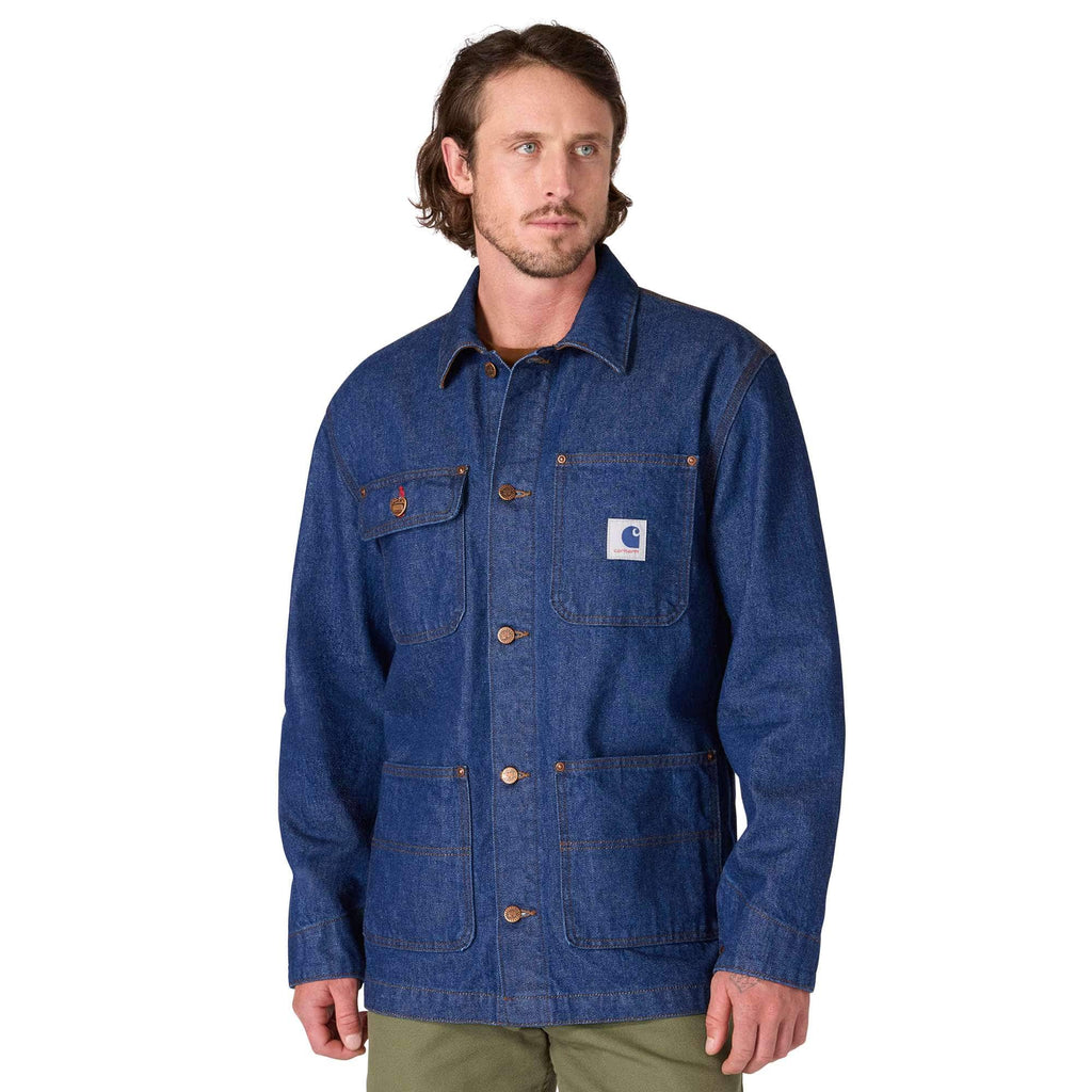 Men's crafted series denim chore coat 