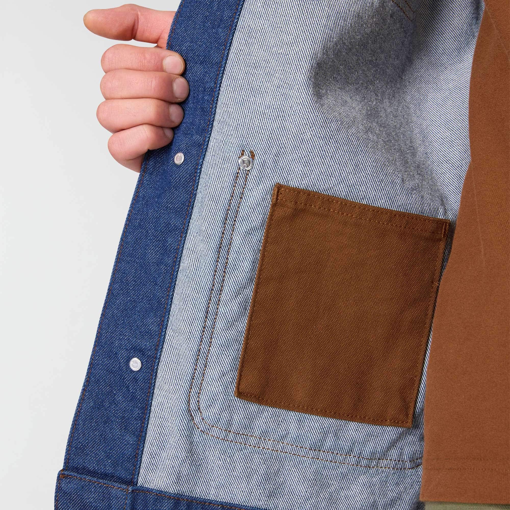 Men's crafted series denim chore coat 