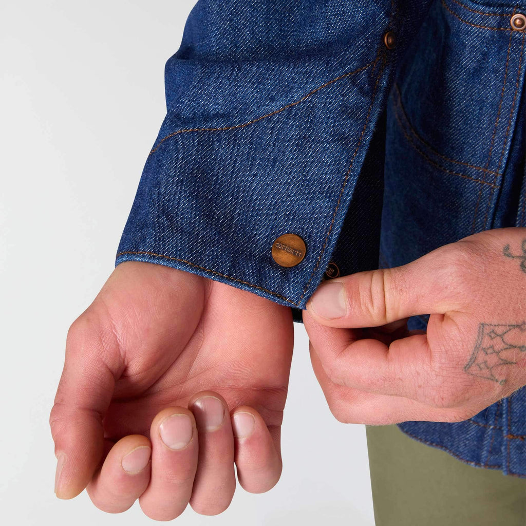Men's crafted series denim chore coat 