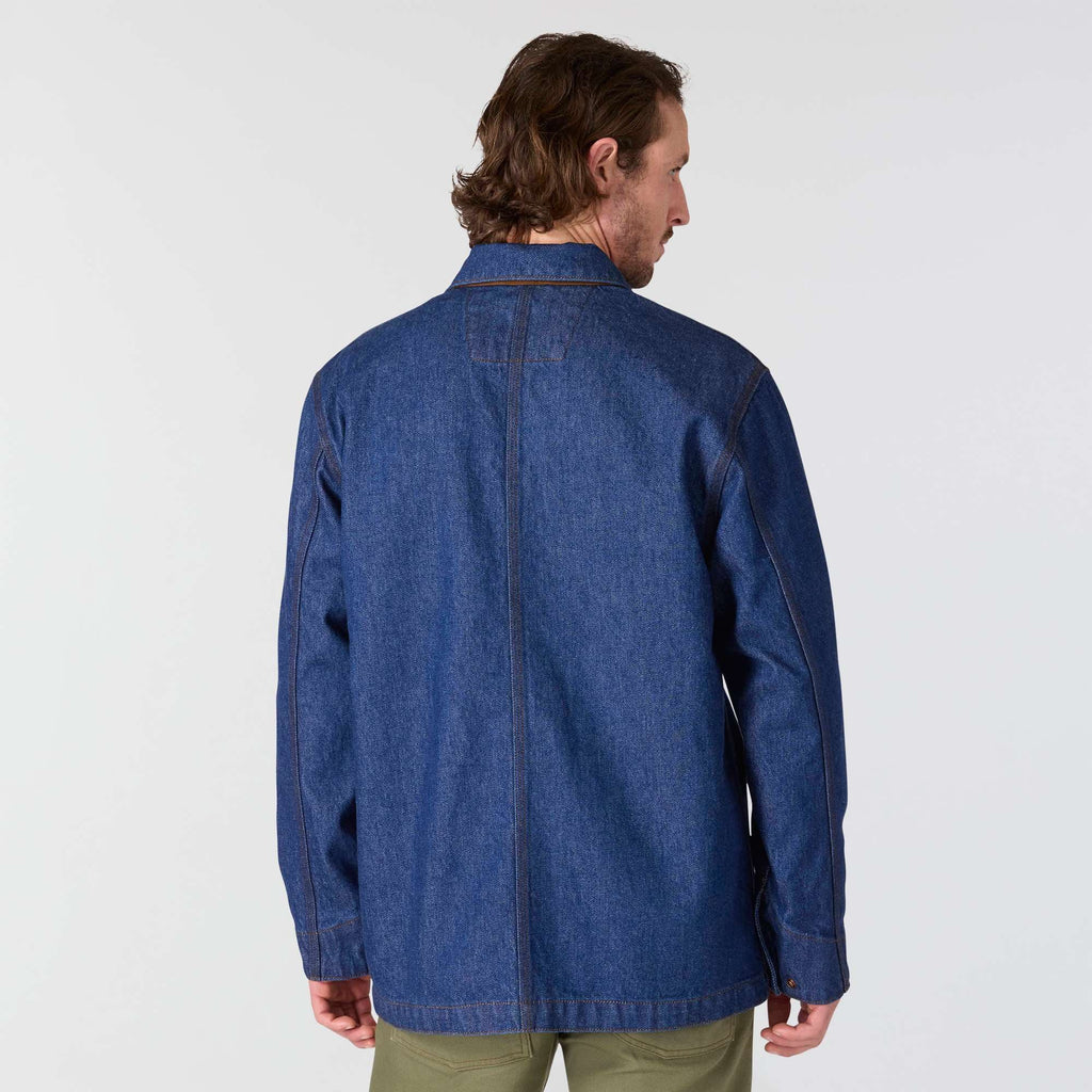 Men's crafted series denim chore coat 
