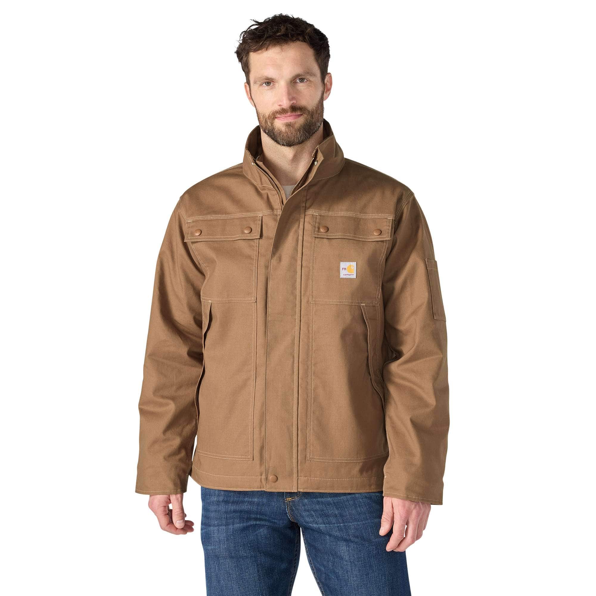Men's fr quick duck coat - flame resistant jackets