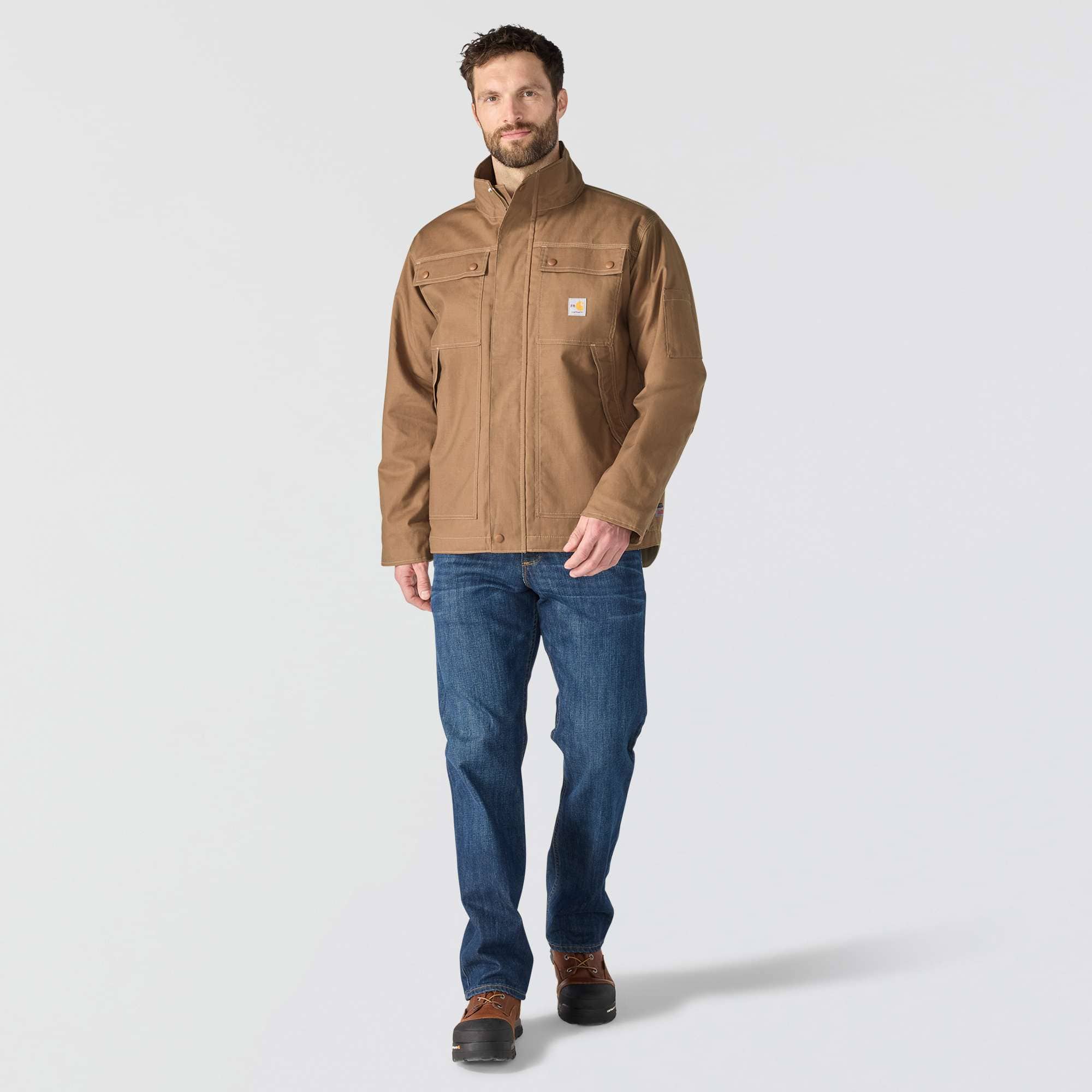 Men's fr quick duck coat - flame resistant jackets