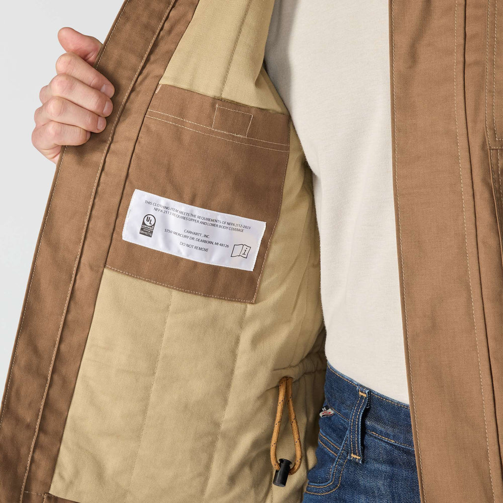 Men's fr quick duck coat - flame resistant jackets