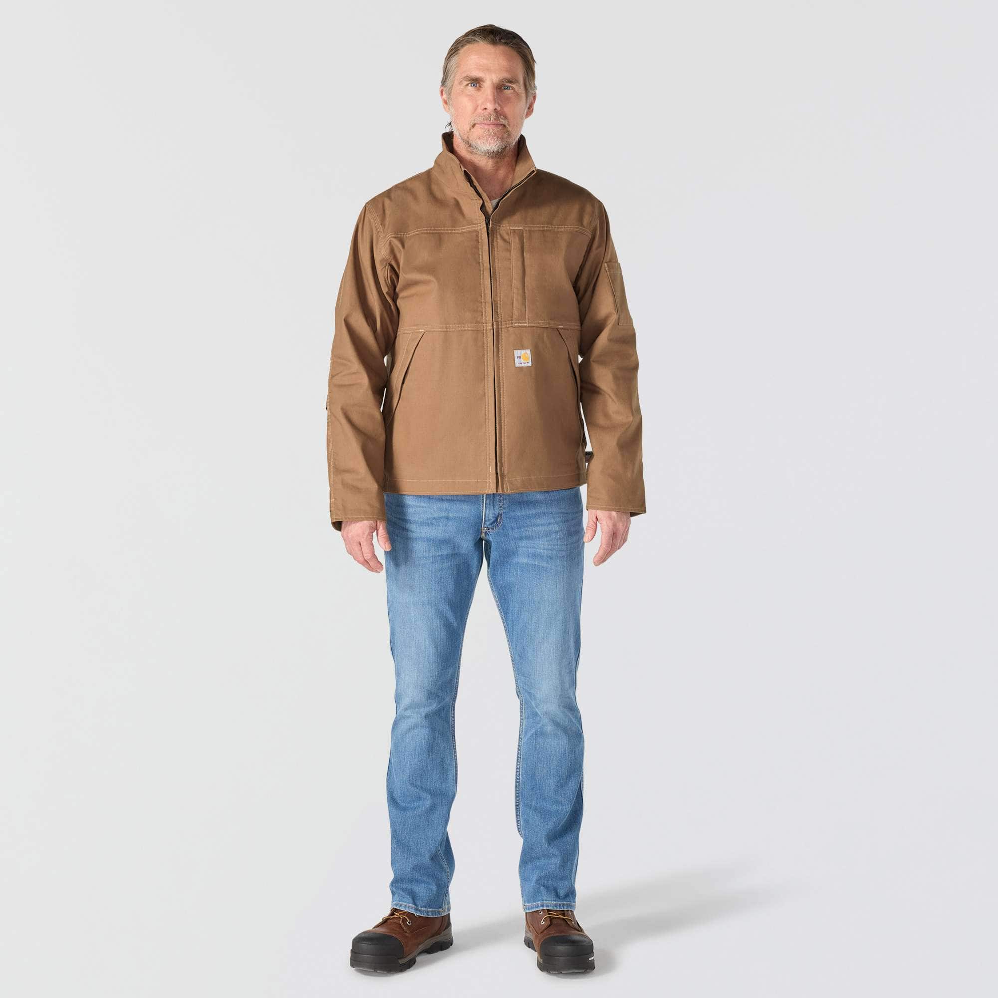 Men's fr quick duck jacket - flame resistant jackets