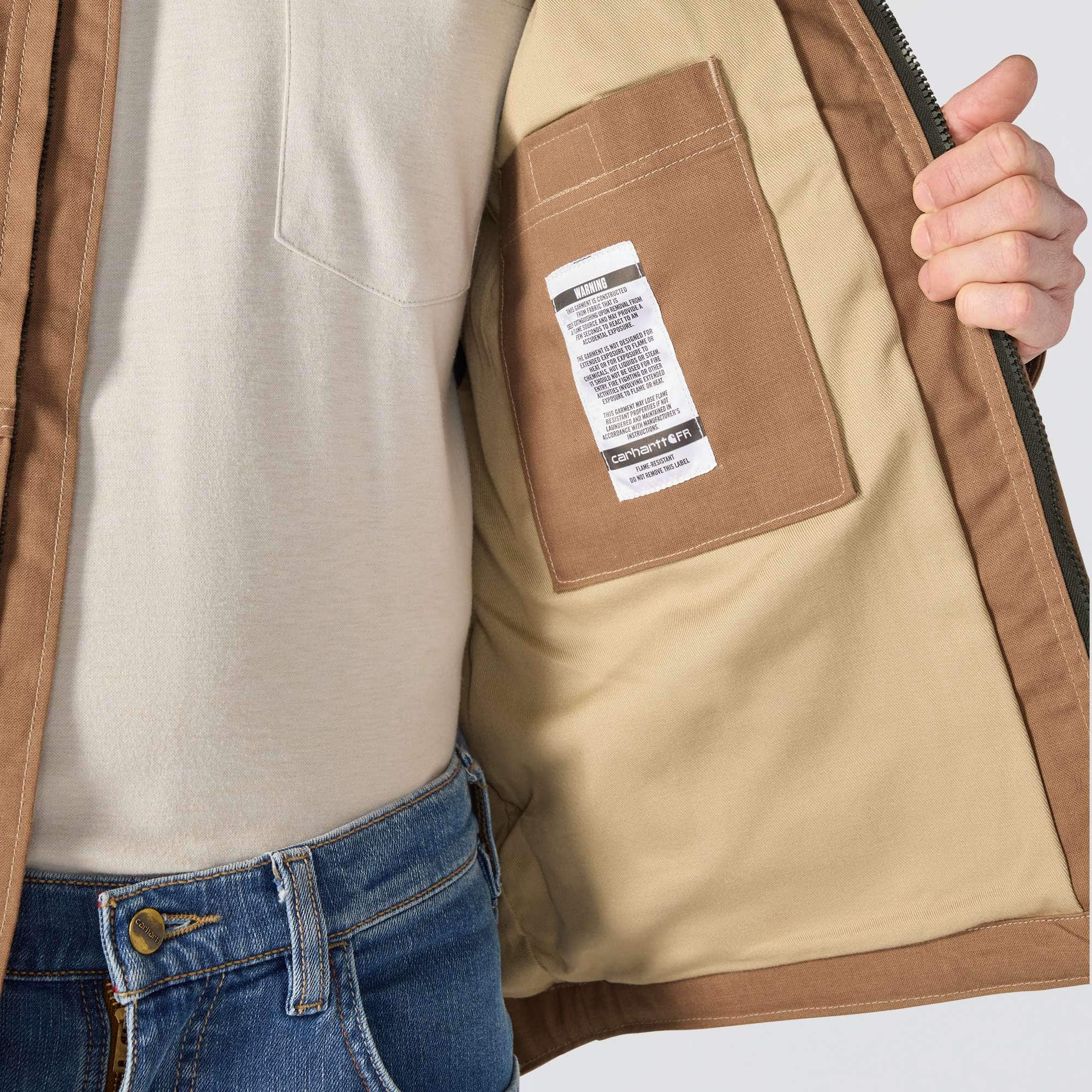 Men's fr quick duck jacket - flame resistant jackets