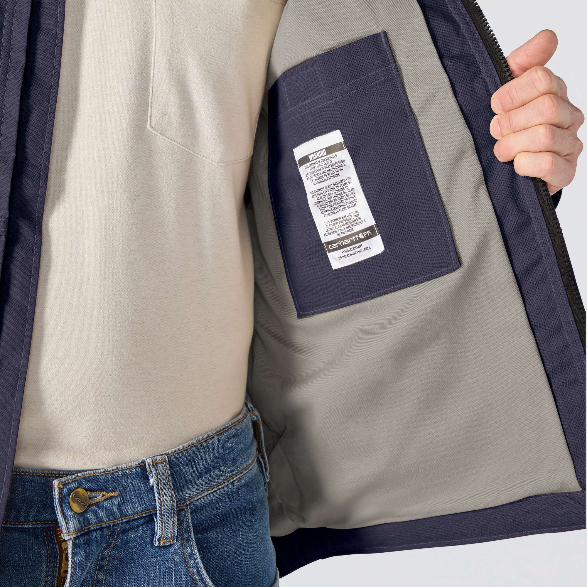 Men's fr quick duck jacket - flame resistant jackets