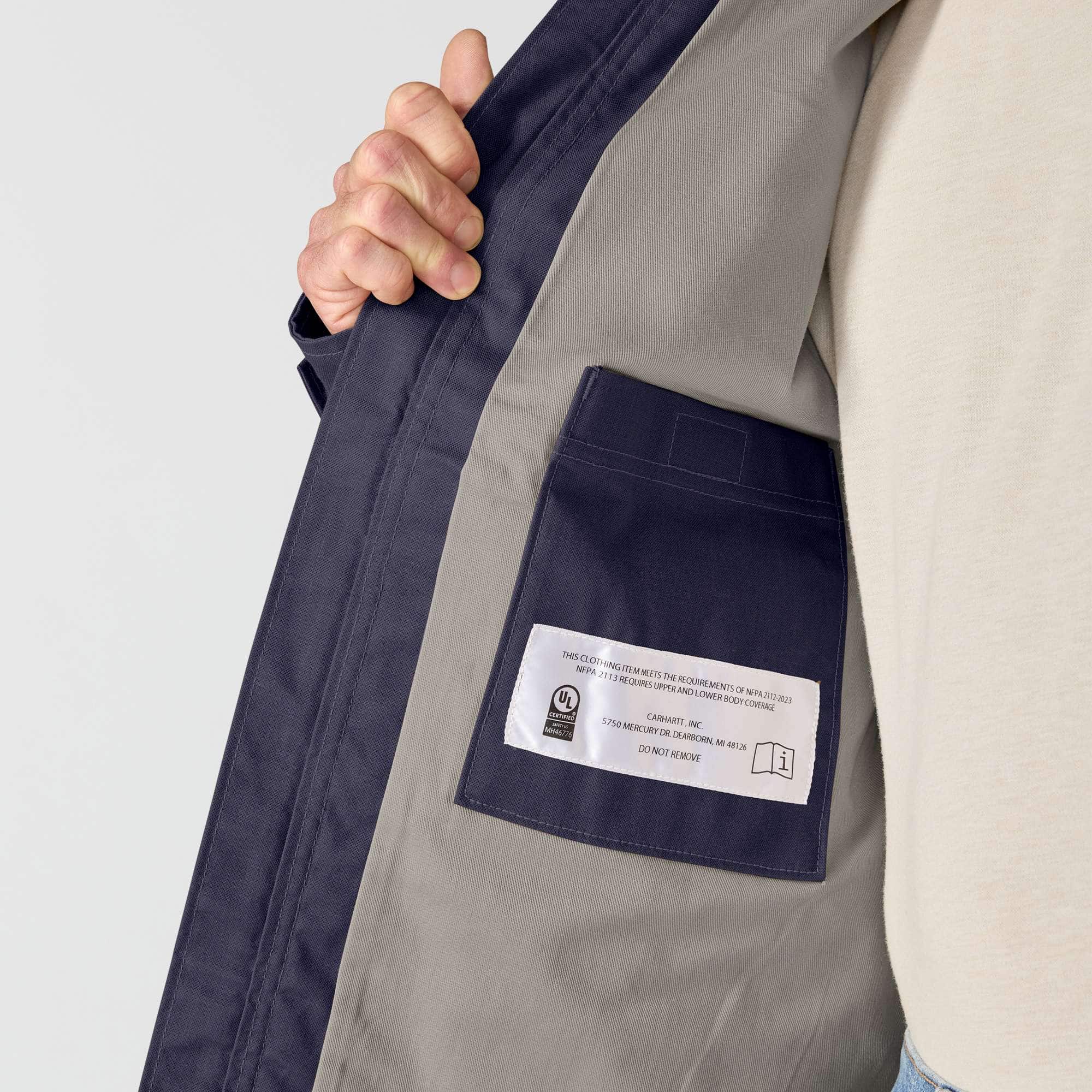 Men's fr quick duck jacket - flame resistant jackets