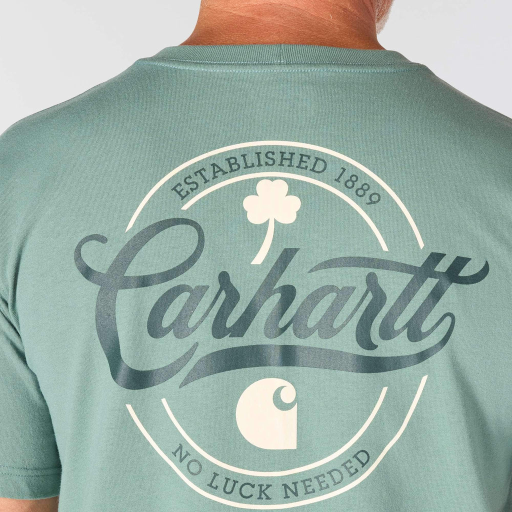 Men's dearborn relaxed fit luck graphic t-shirt - st patricks day shirt
