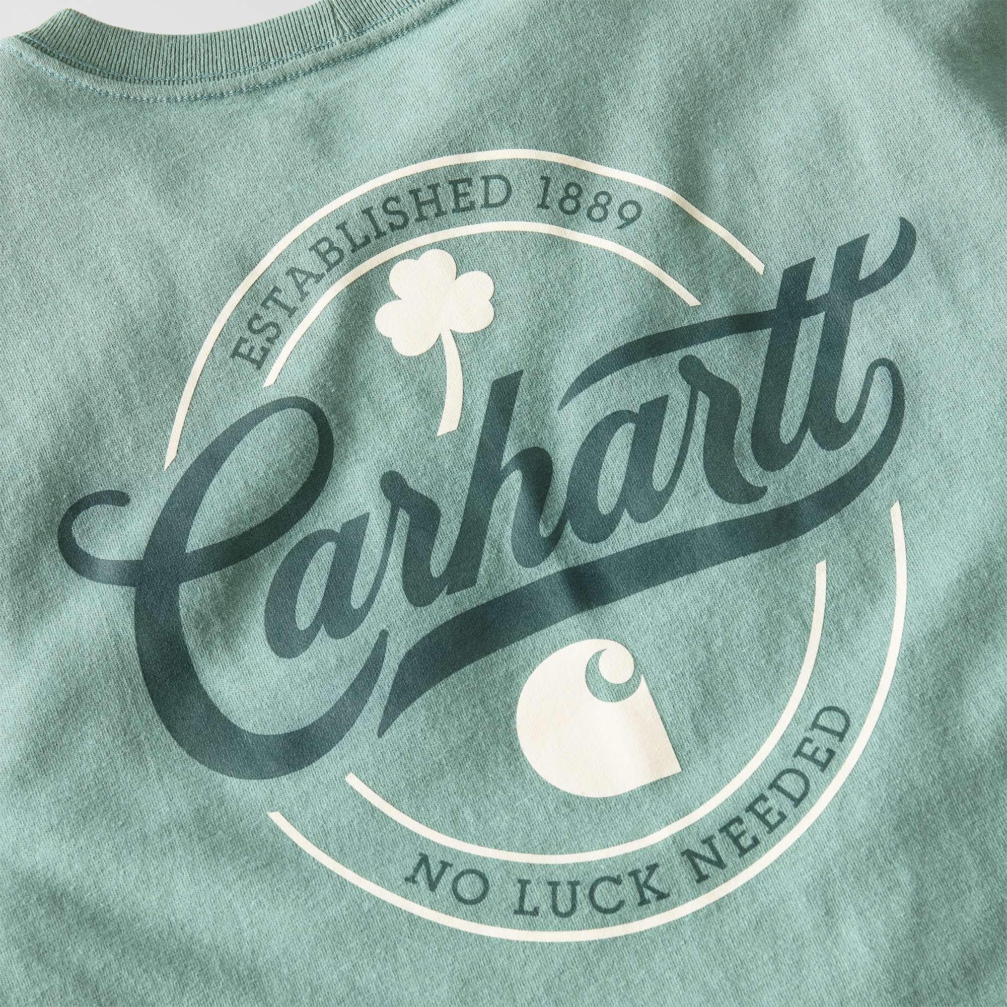 Men's dearborn relaxed fit luck graphic t-shirt - st patricks day shirt