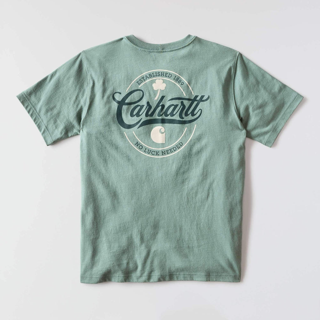 Men's dearborn relaxed fit luck graphic t-shirt - st patricks day shirt