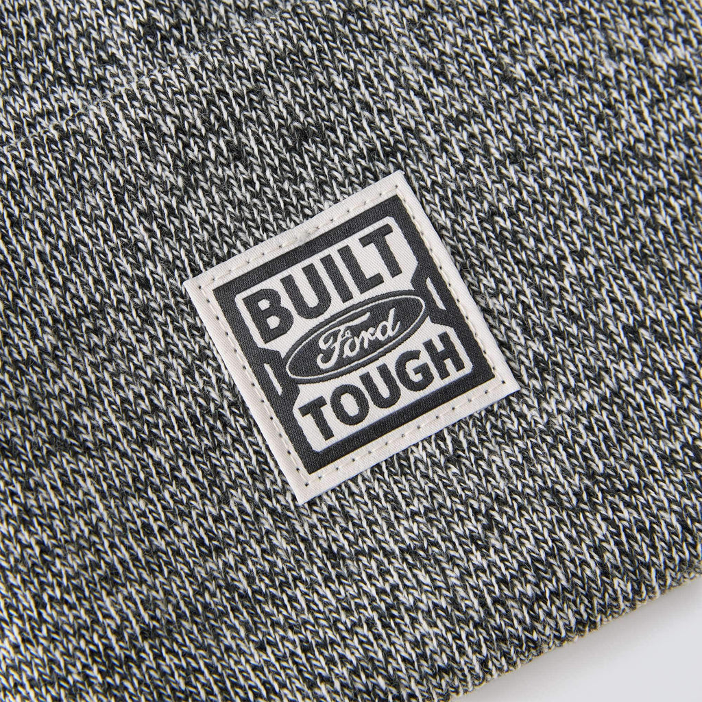 Knit cuffed ford beanie