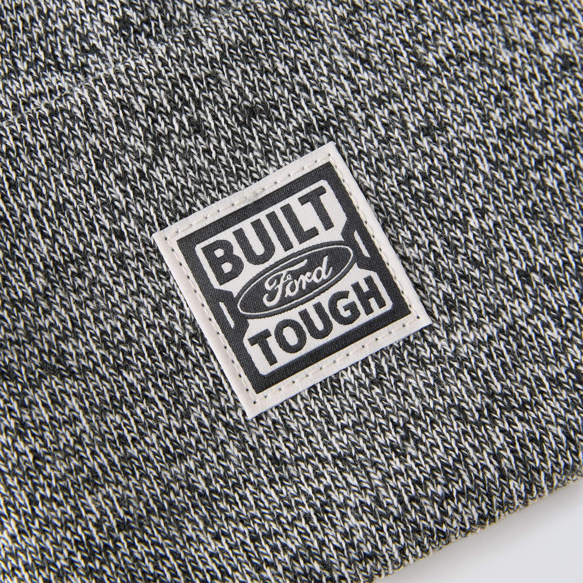 Knit cuffed ford beanie