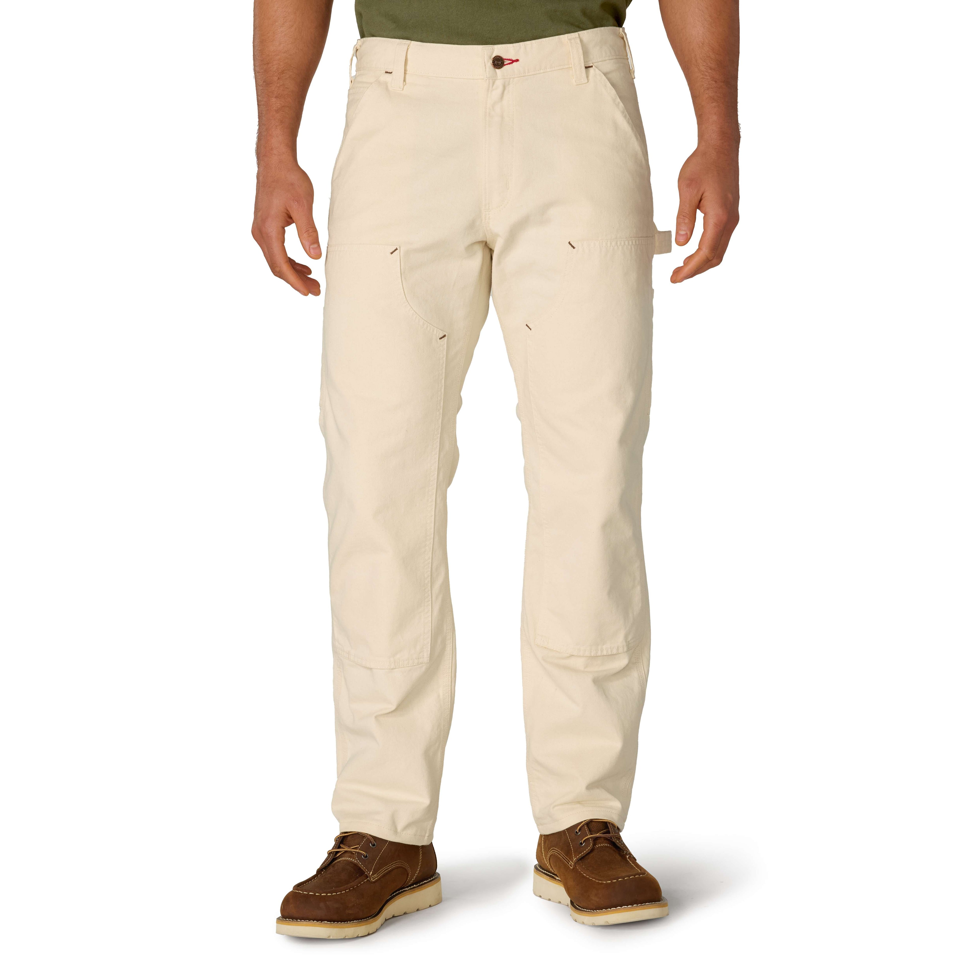 Men's crafted series loose fit straight leg drill painter double-knee work pants