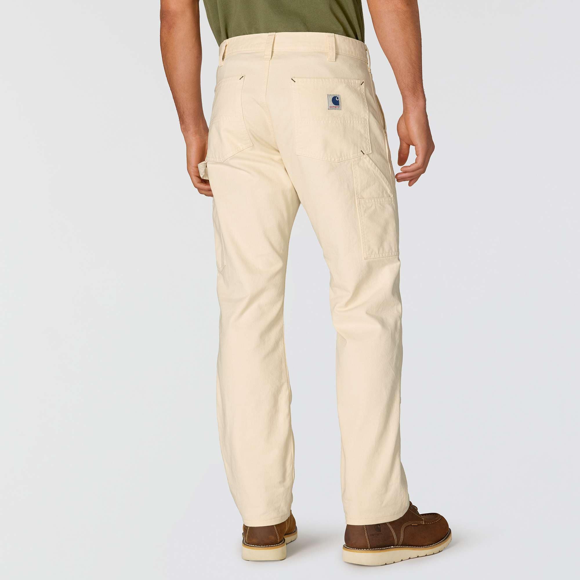 Men's crafted series loose fit straight leg drill painter double-knee work pants