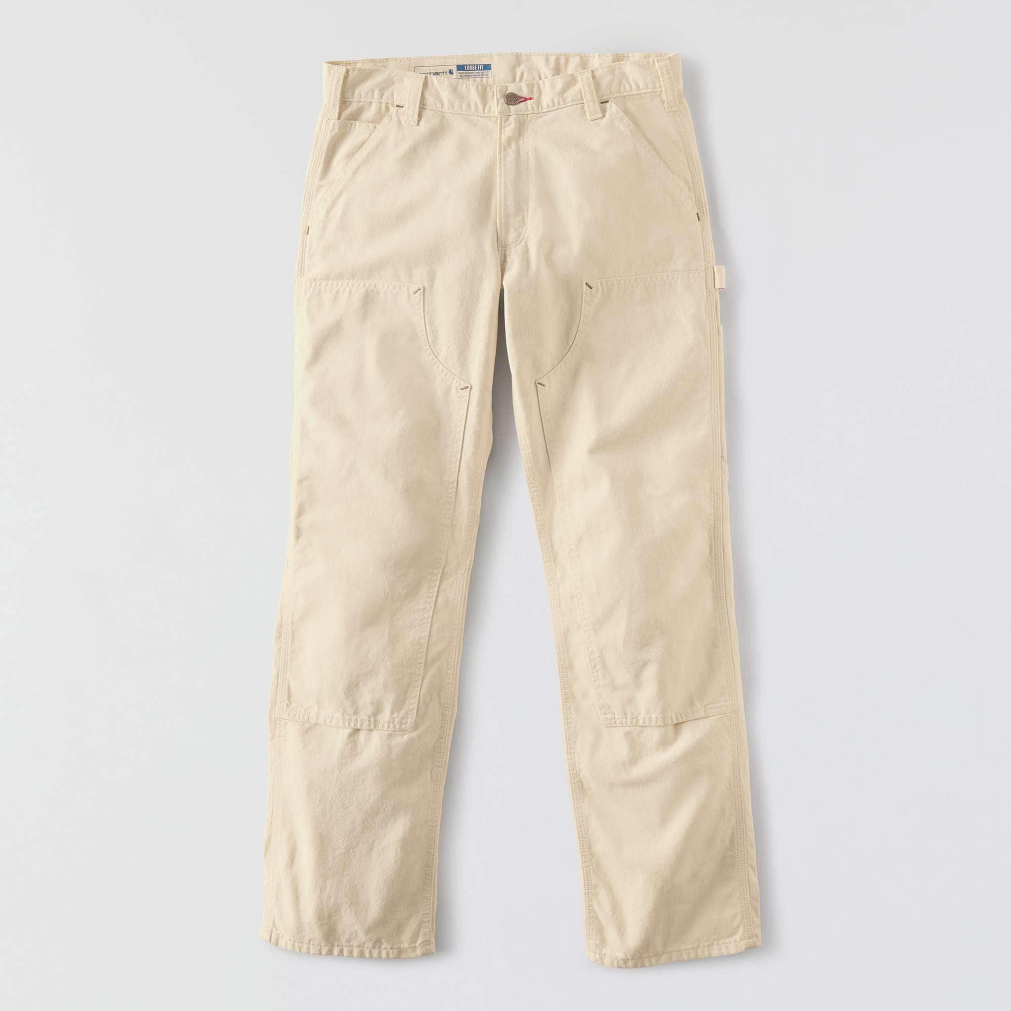 Men's crafted series loose fit straight leg drill painter double-knee work pants