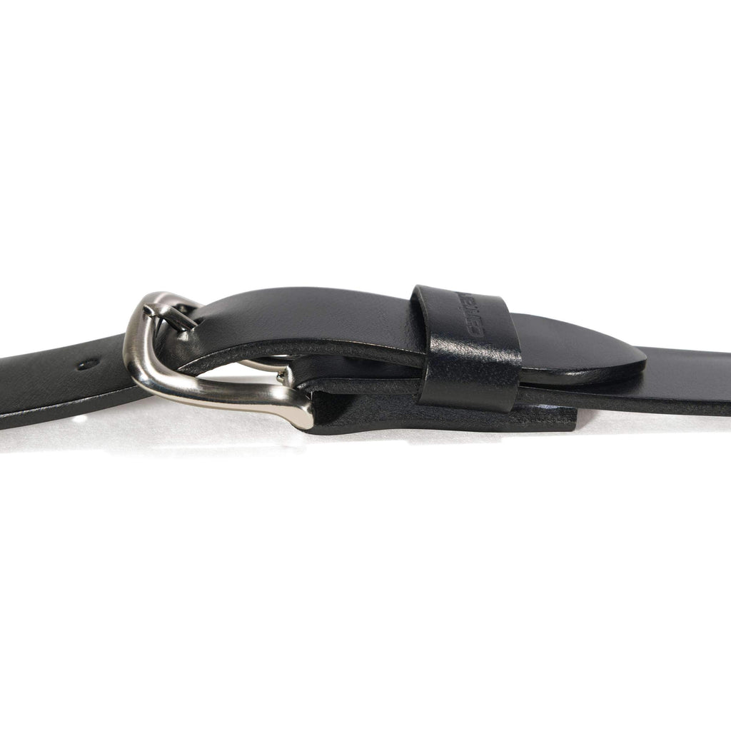 Bridle leather classic buckle belt