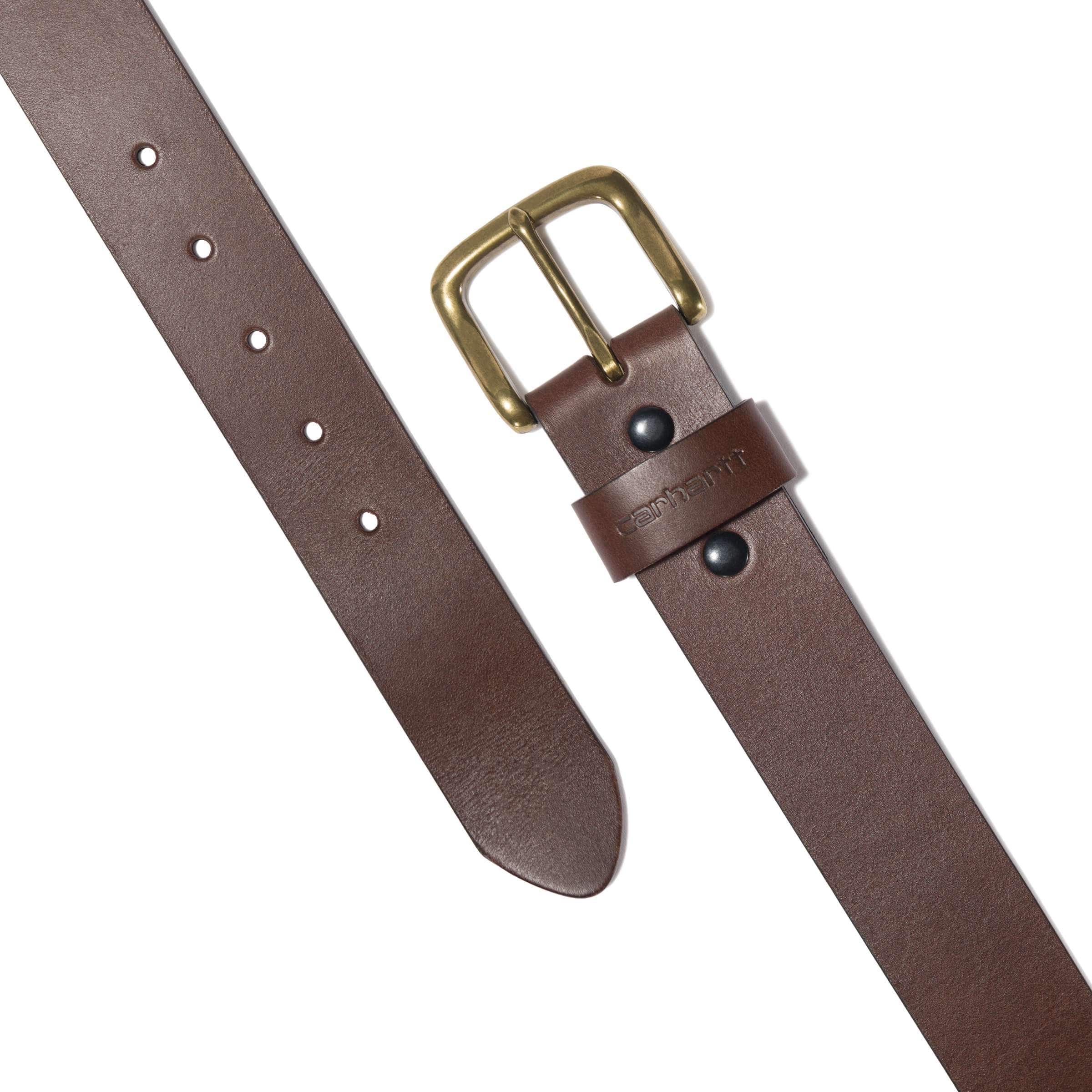 Bridle leather classic buckle belt