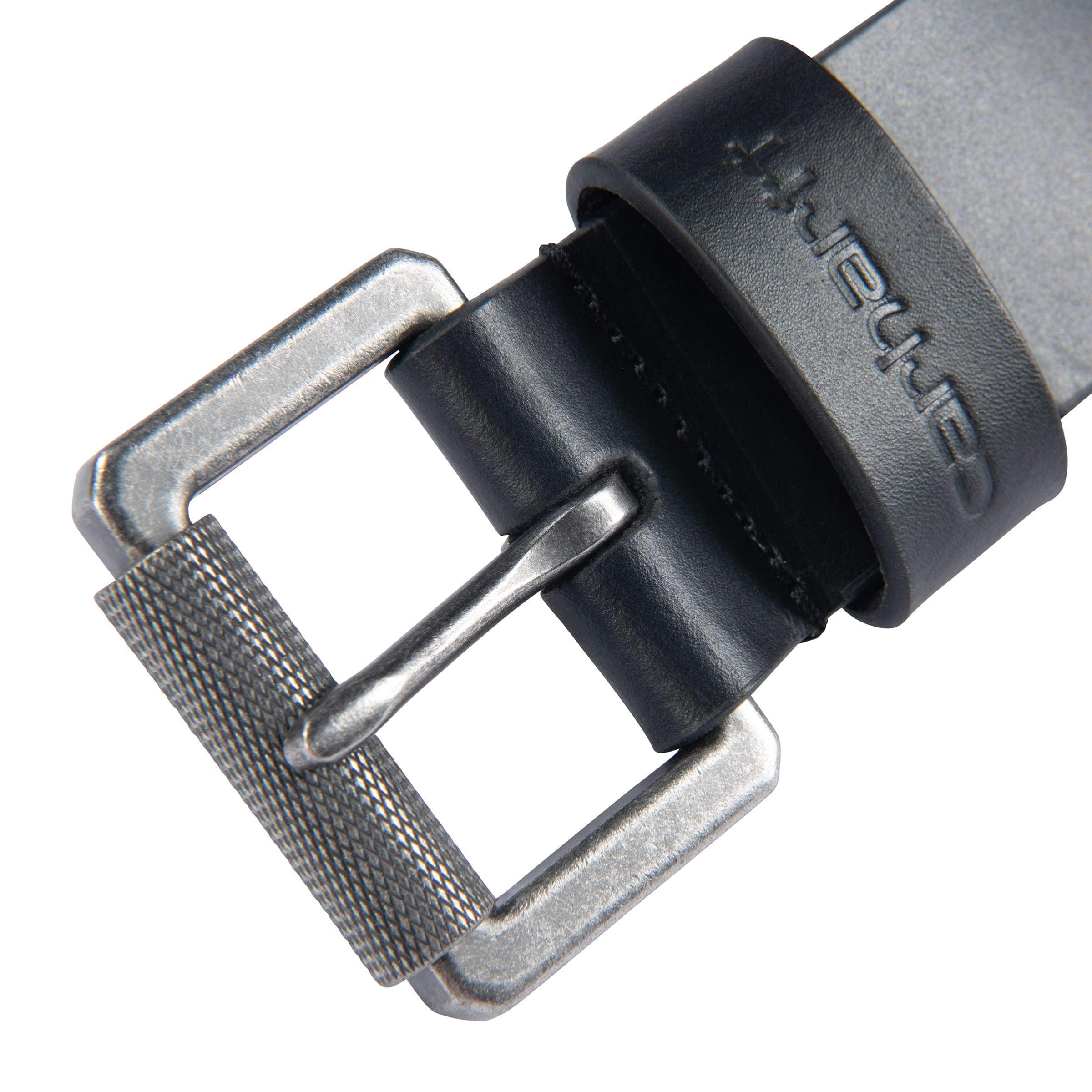 Bridle leather roller buckle belt