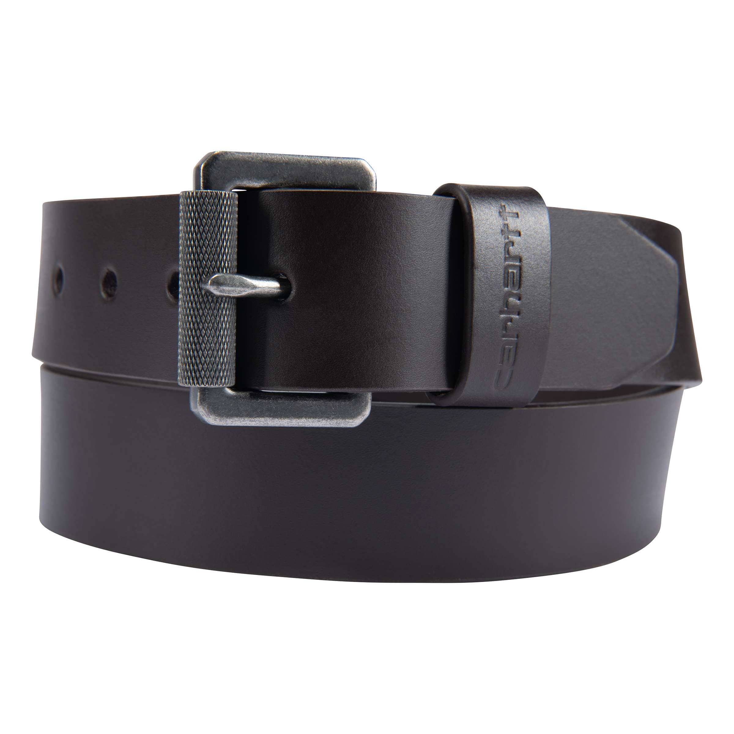Bridle leather roller buckle belt
