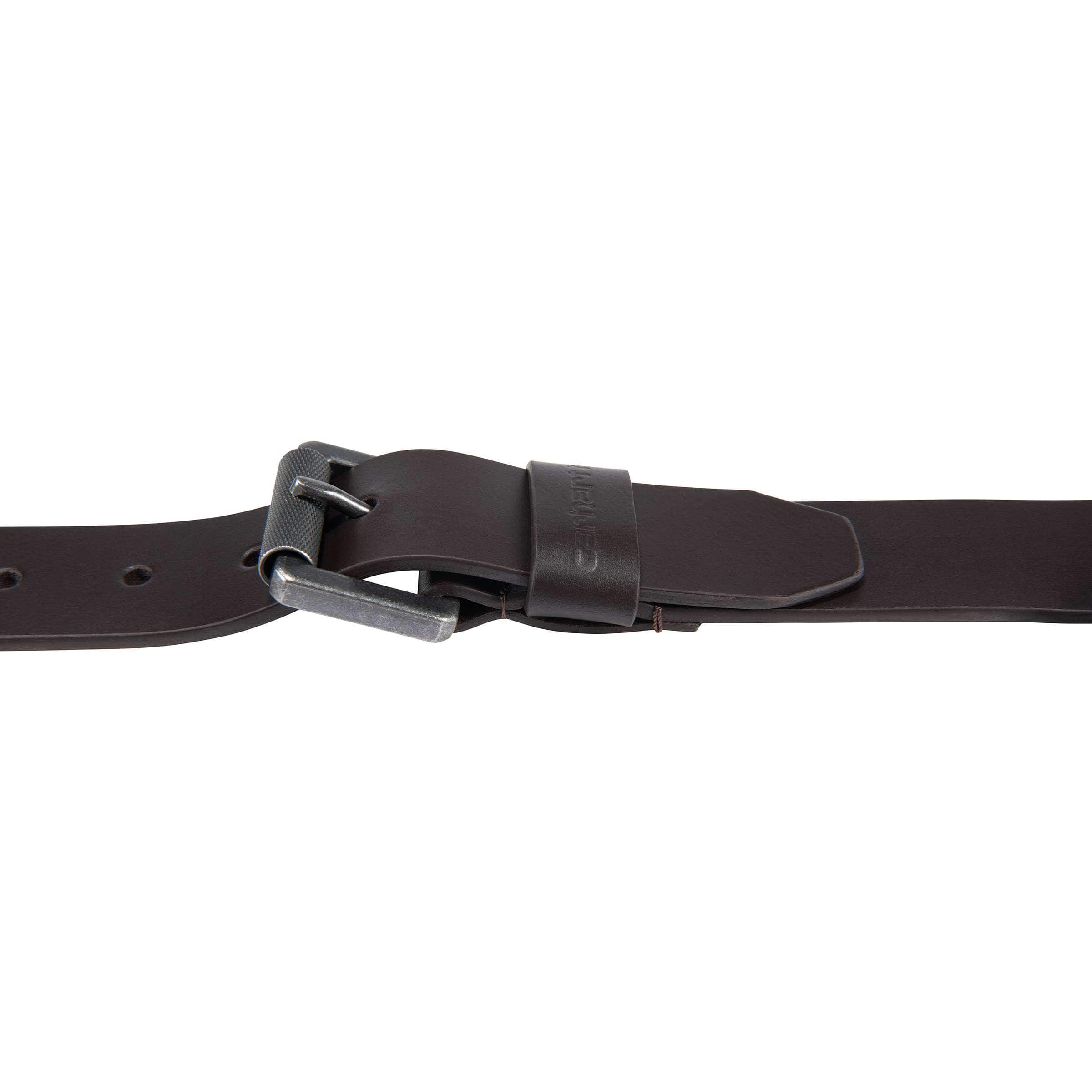 Bridle leather roller buckle belt