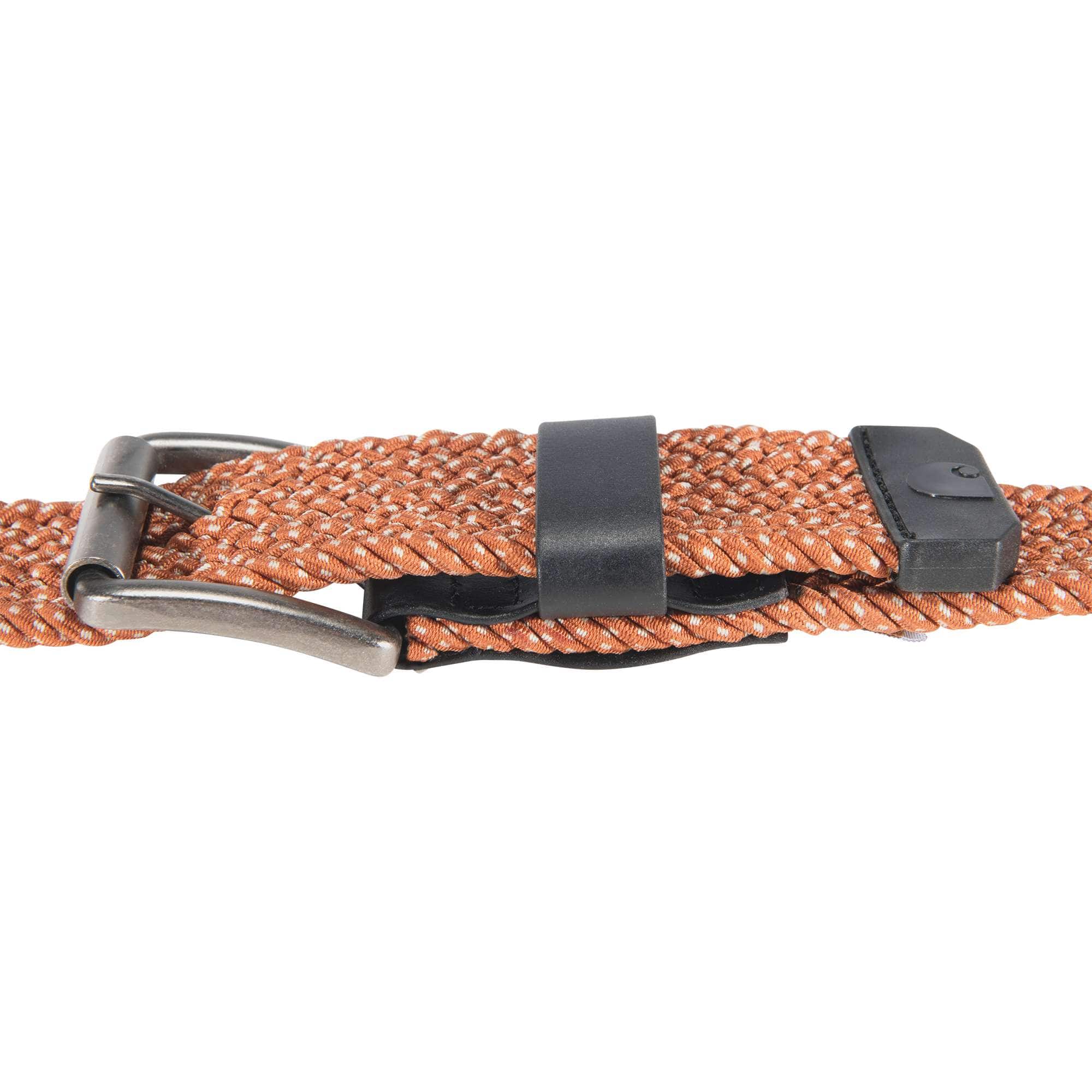 Rugged flex® nylon cord braided belt