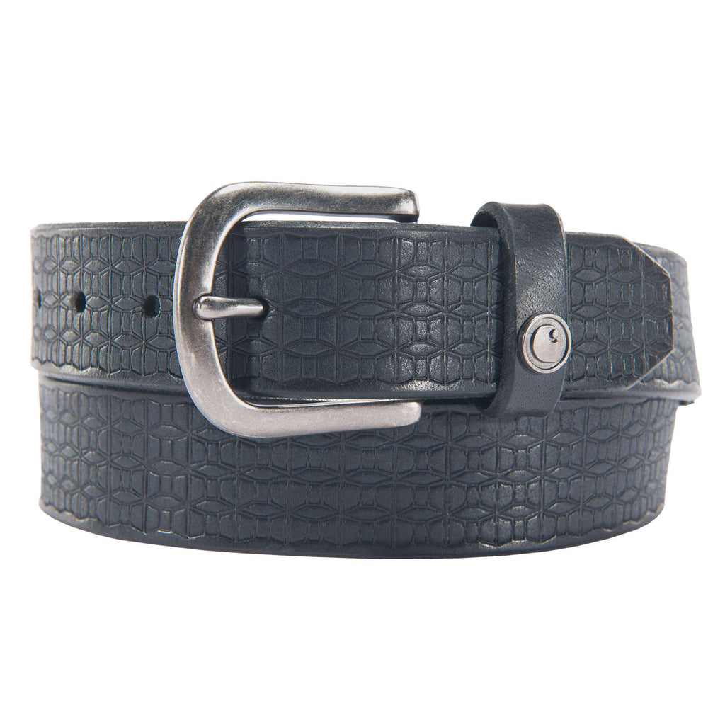 Women's saddle leather basketweave belt
