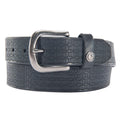 Women's saddle leather basketweave belt