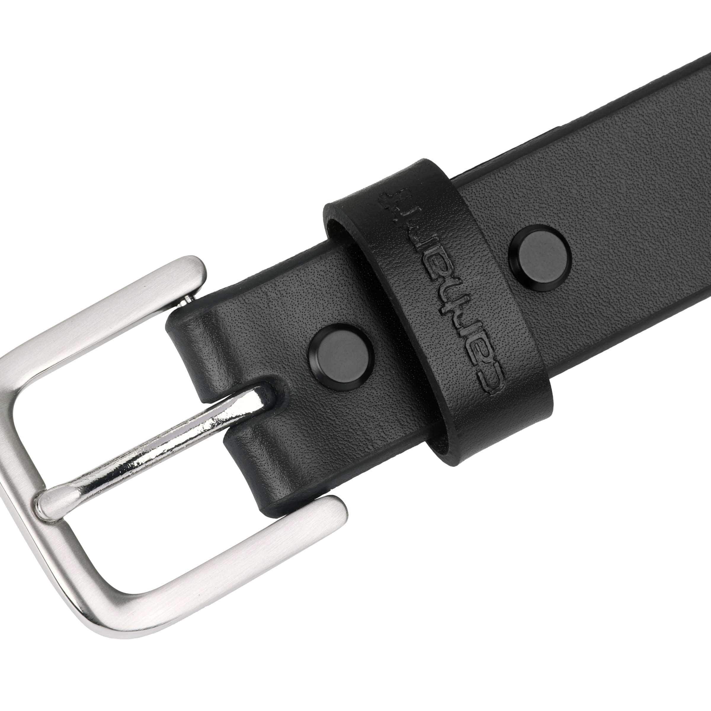 Women's bridle leather buckle belt