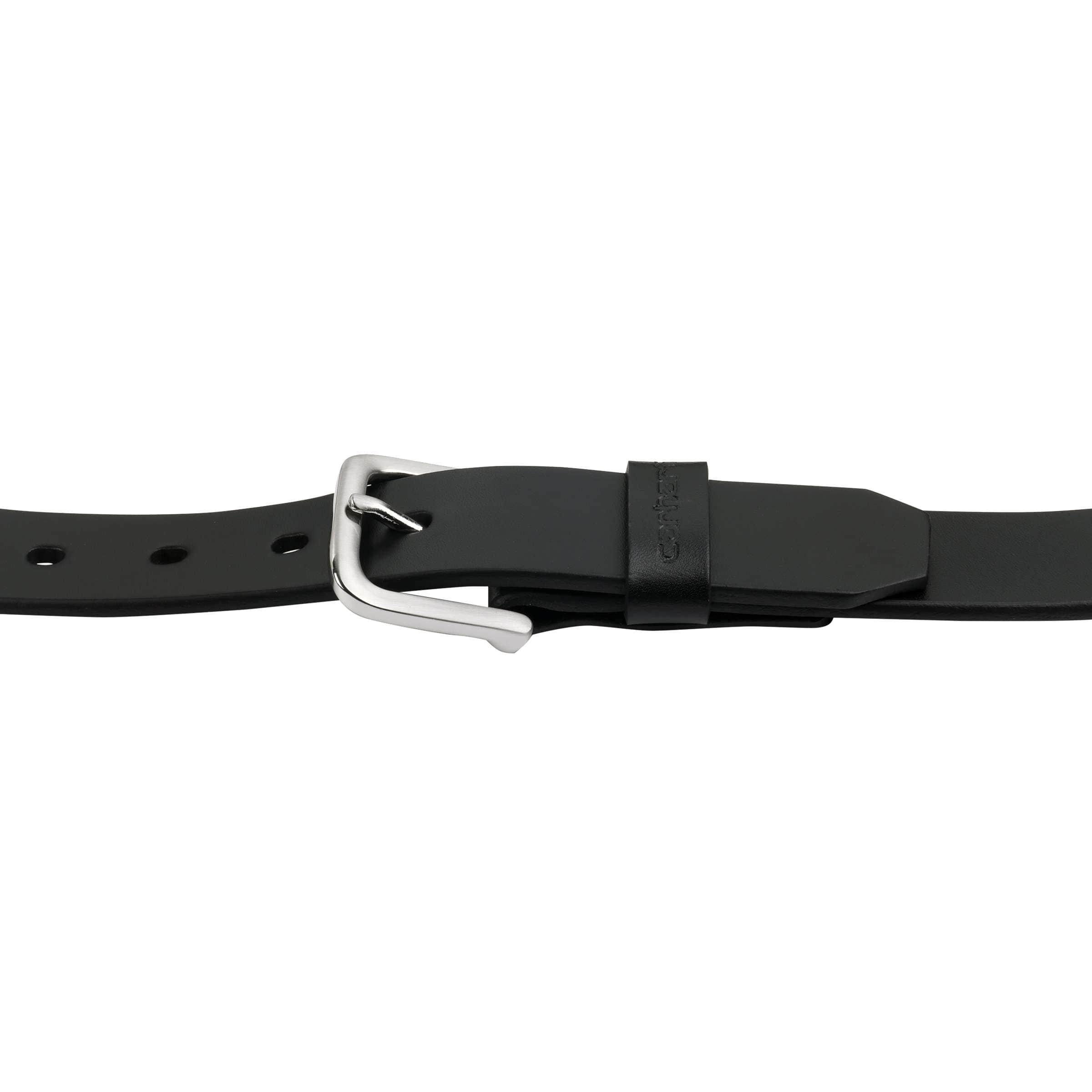 Women's bridle leather buckle belt