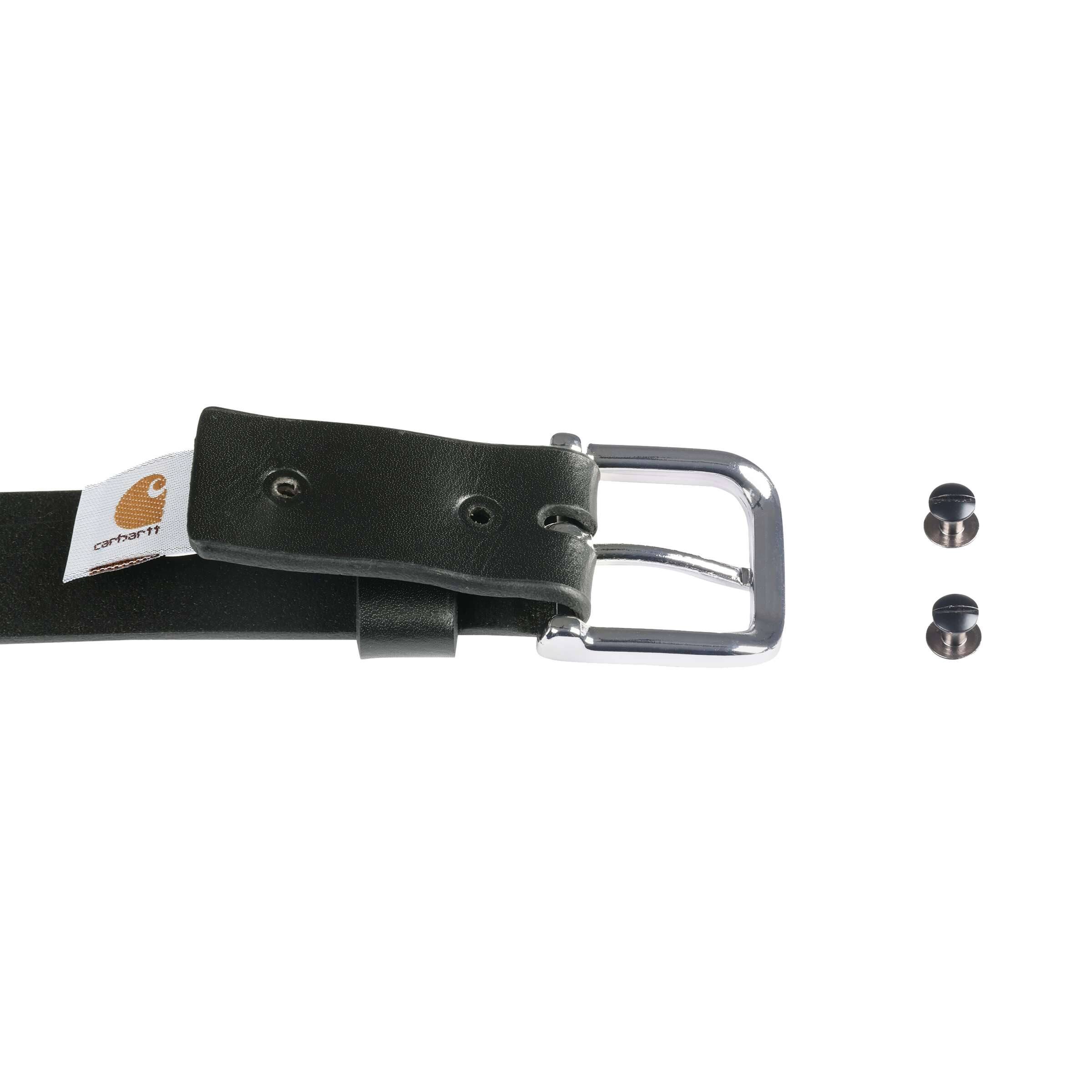 Women's bridle leather buckle belt