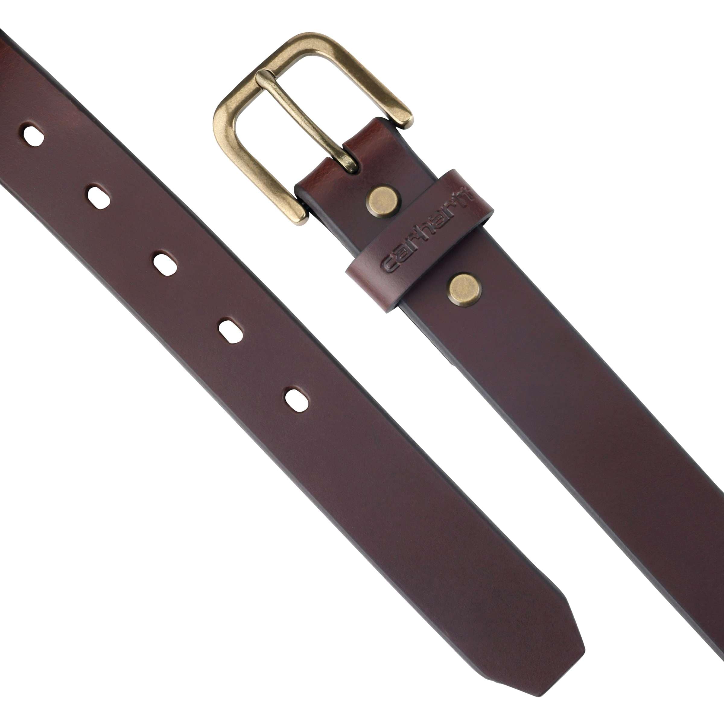 Women's bridle leather buckle belt
