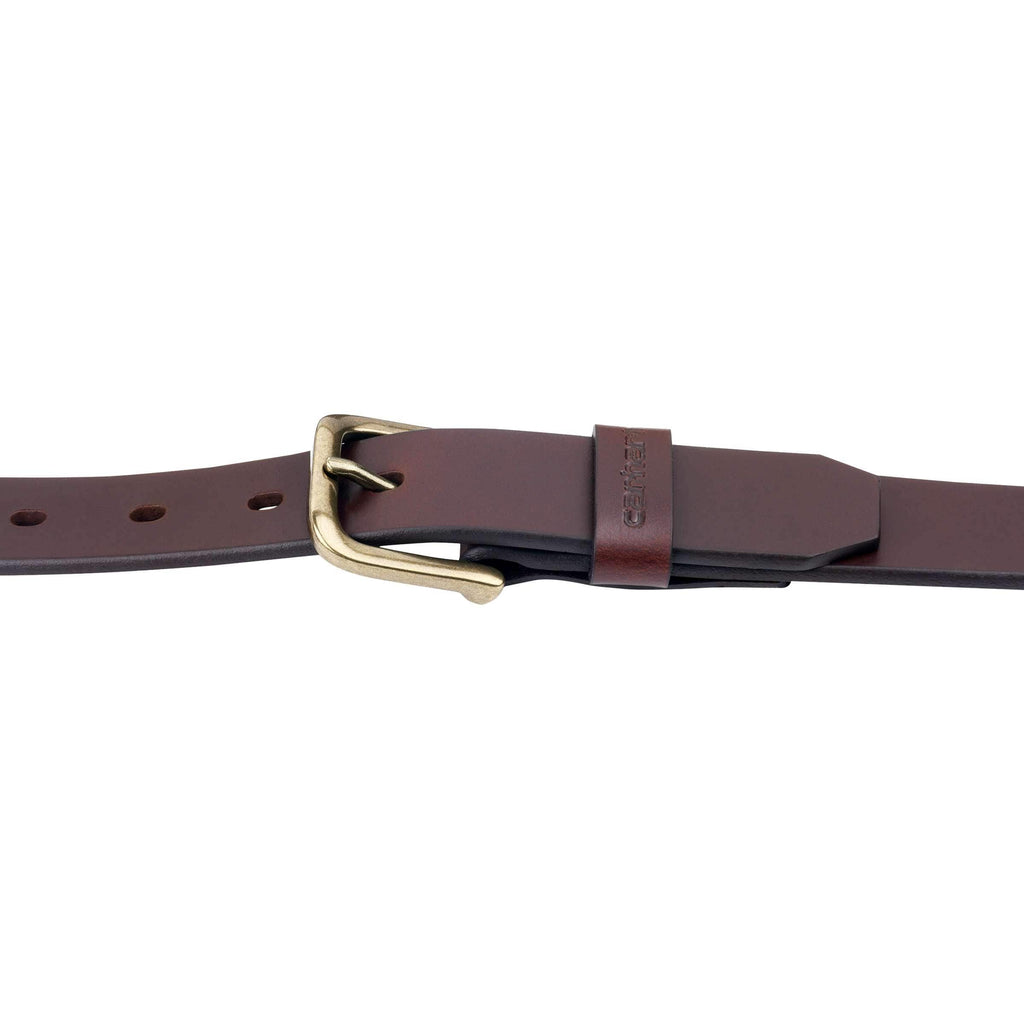 Women's bridle leather buckle belt