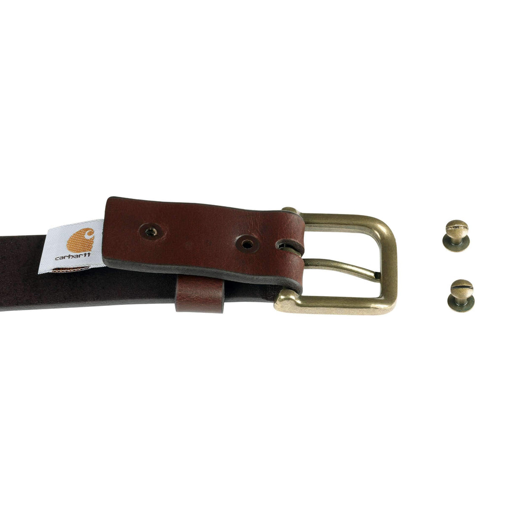 Women's bridle leather buckle belt