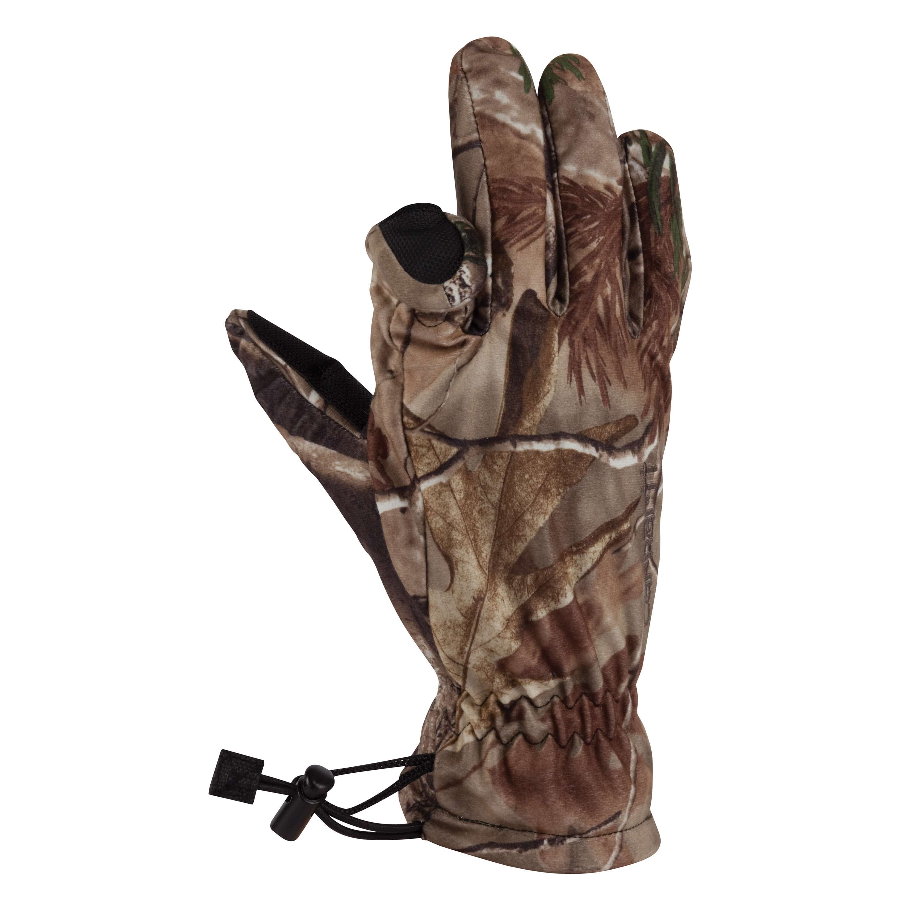 Hunt fleece camo glove