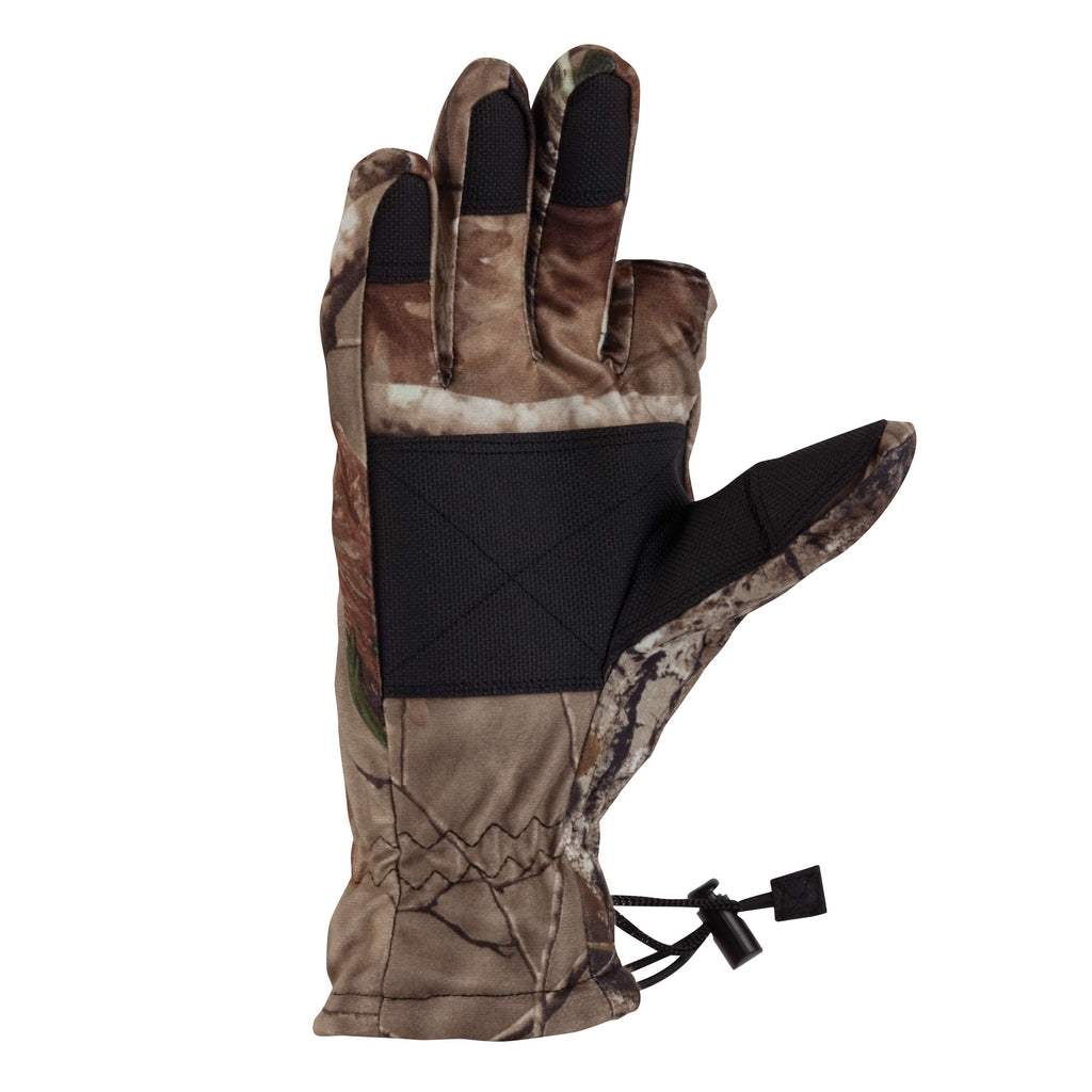 Hunt fleece camo glove