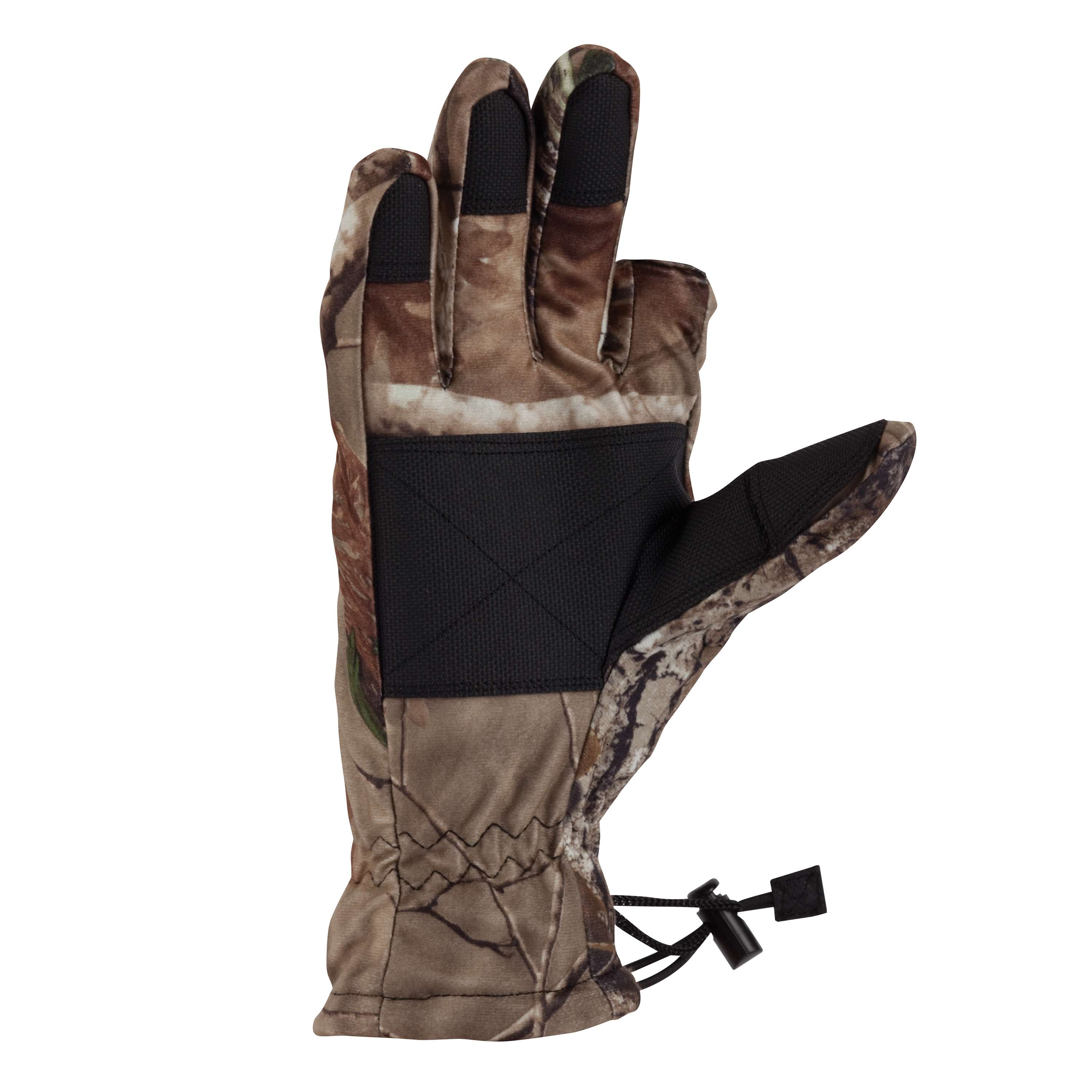 Hunt fleece camo glove