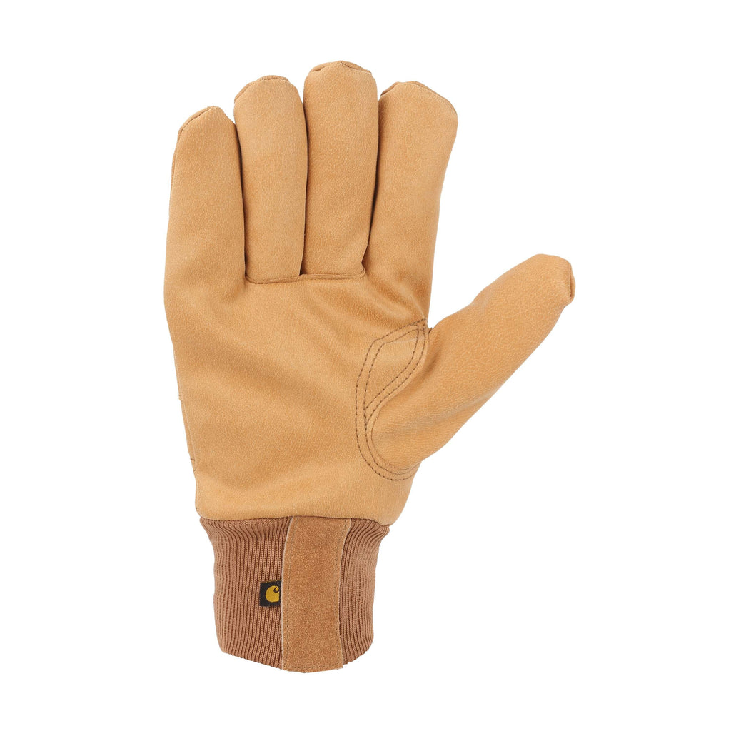 Insulated gunn cut knit cuff work glove