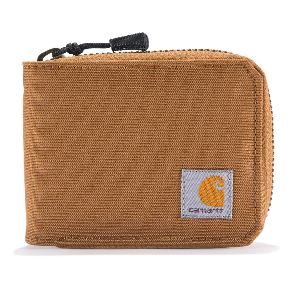 Nylon duck zipper wallet