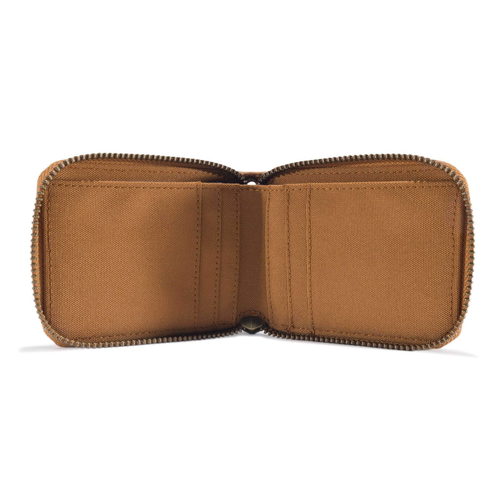 Nylon duck zipper wallet