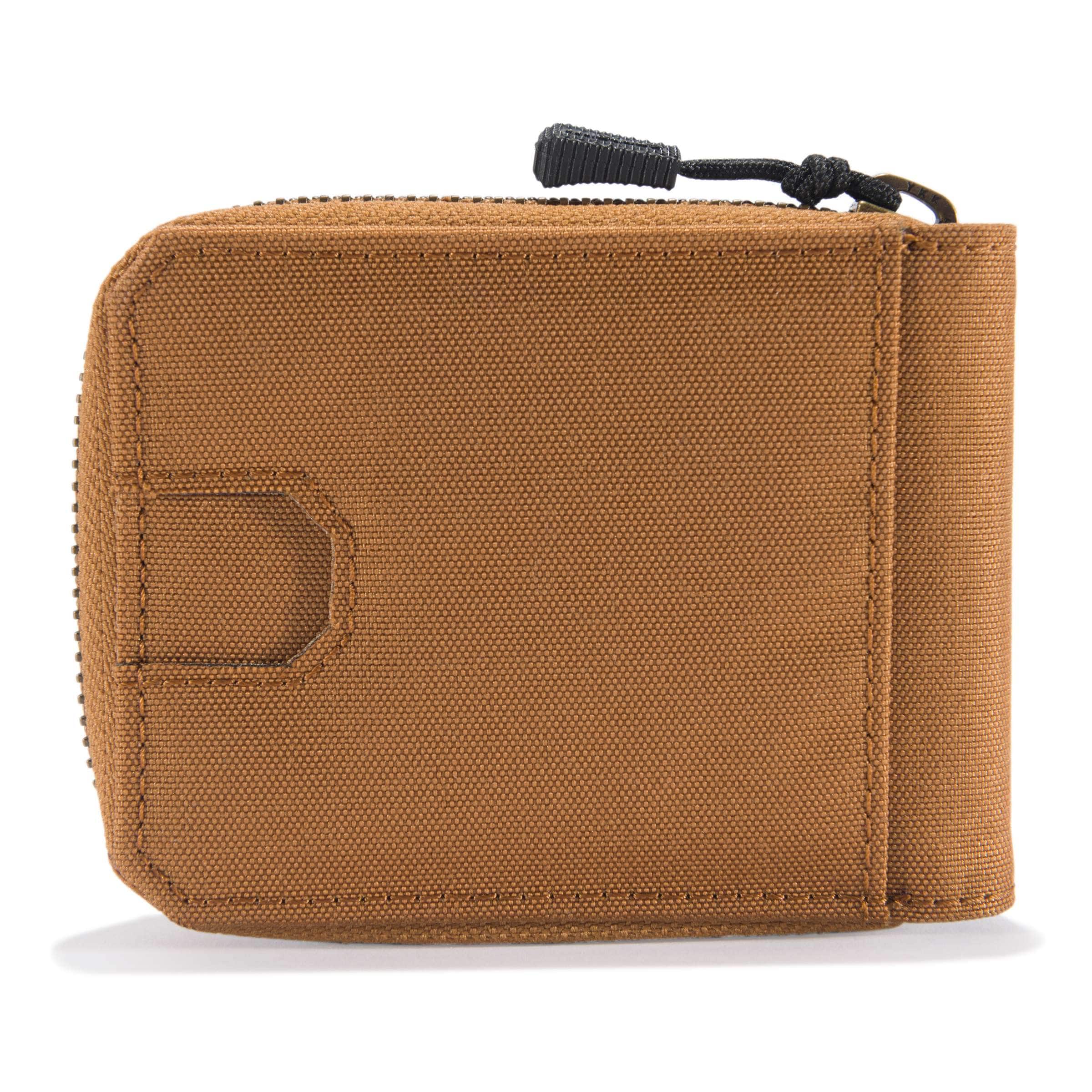 Nylon duck zipper wallet
