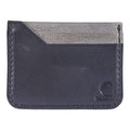 Patina leather front pocket wallet
