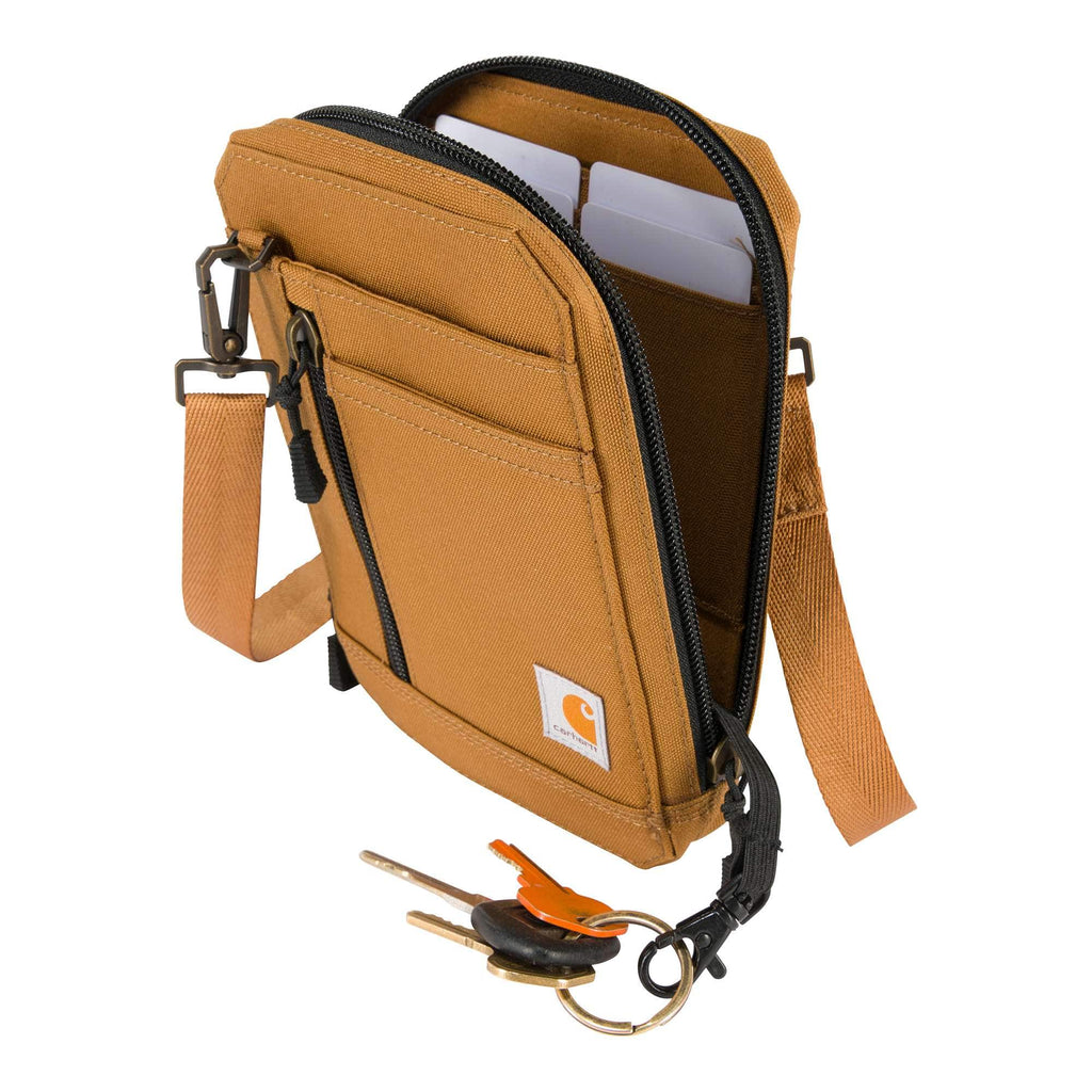 Nylon duck crossbody wallet